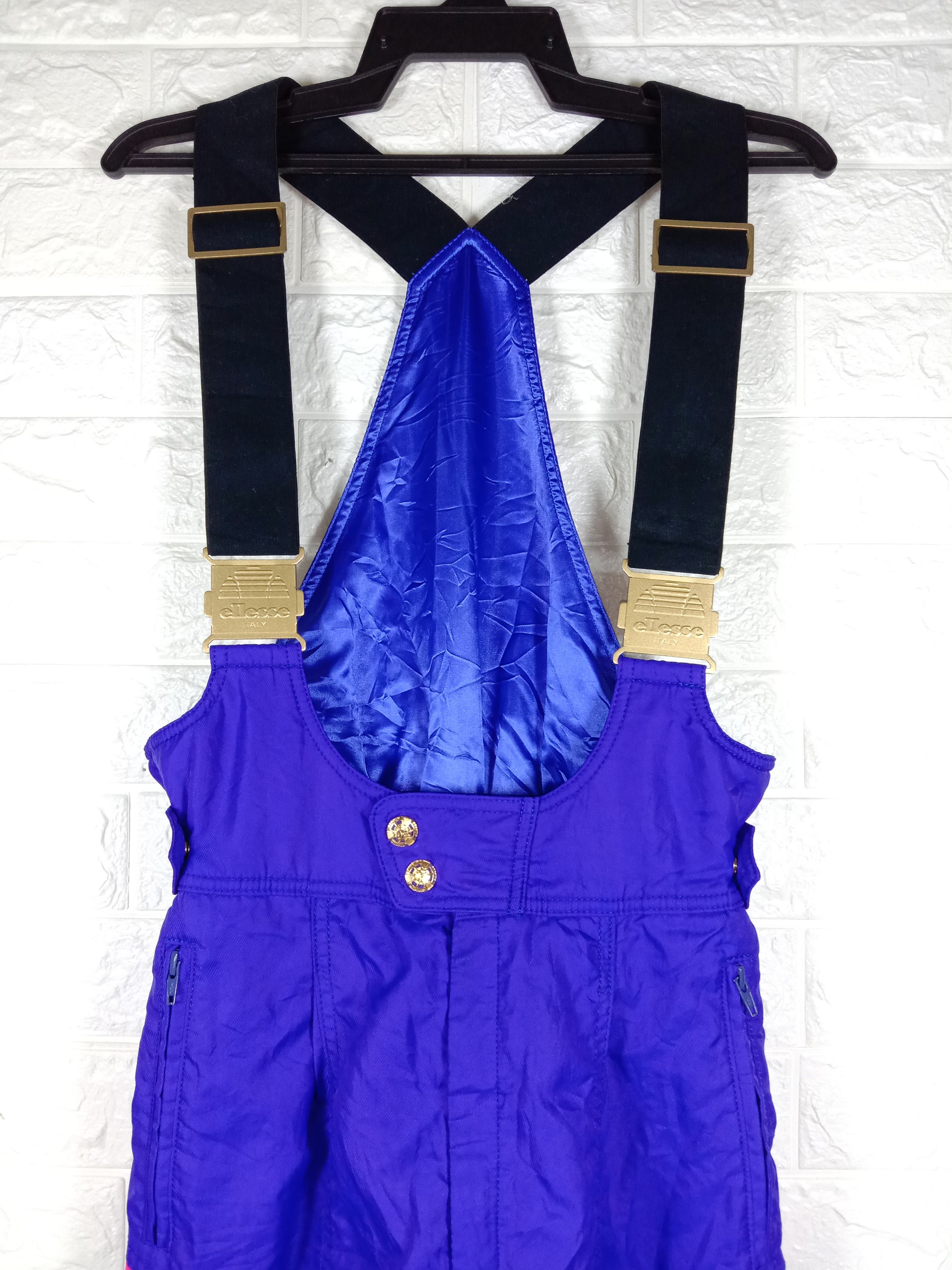 Ellesse Vintage Ellesse Ski Jumpsuit Overalls Multicolour Pants Size US 33 - 10 Thumbnail