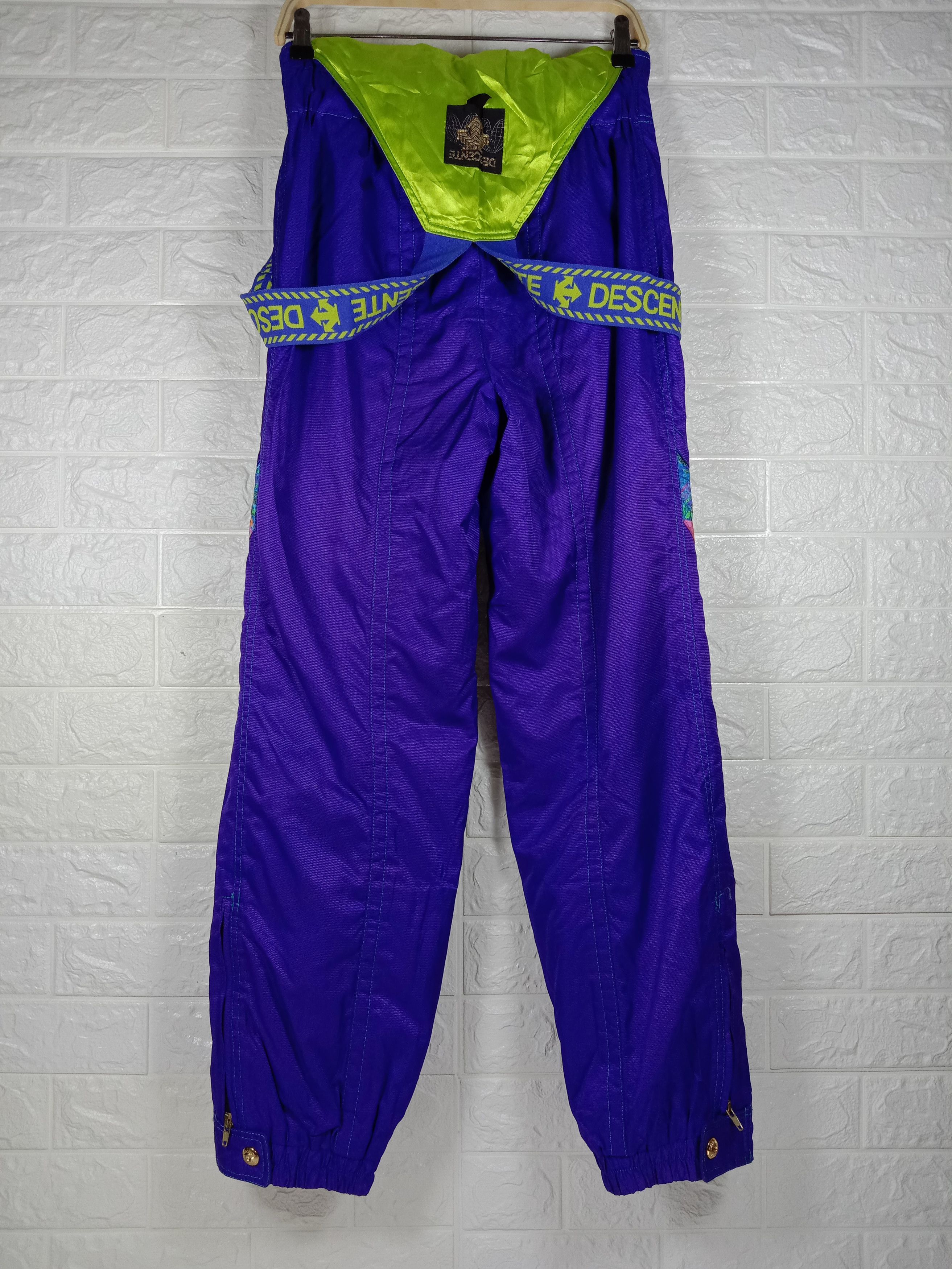 Descente Vintage Descente Ski Jumpsuit Overalls Multicolour Pants Size US 30 / EU 46 - 5 Thumbnail