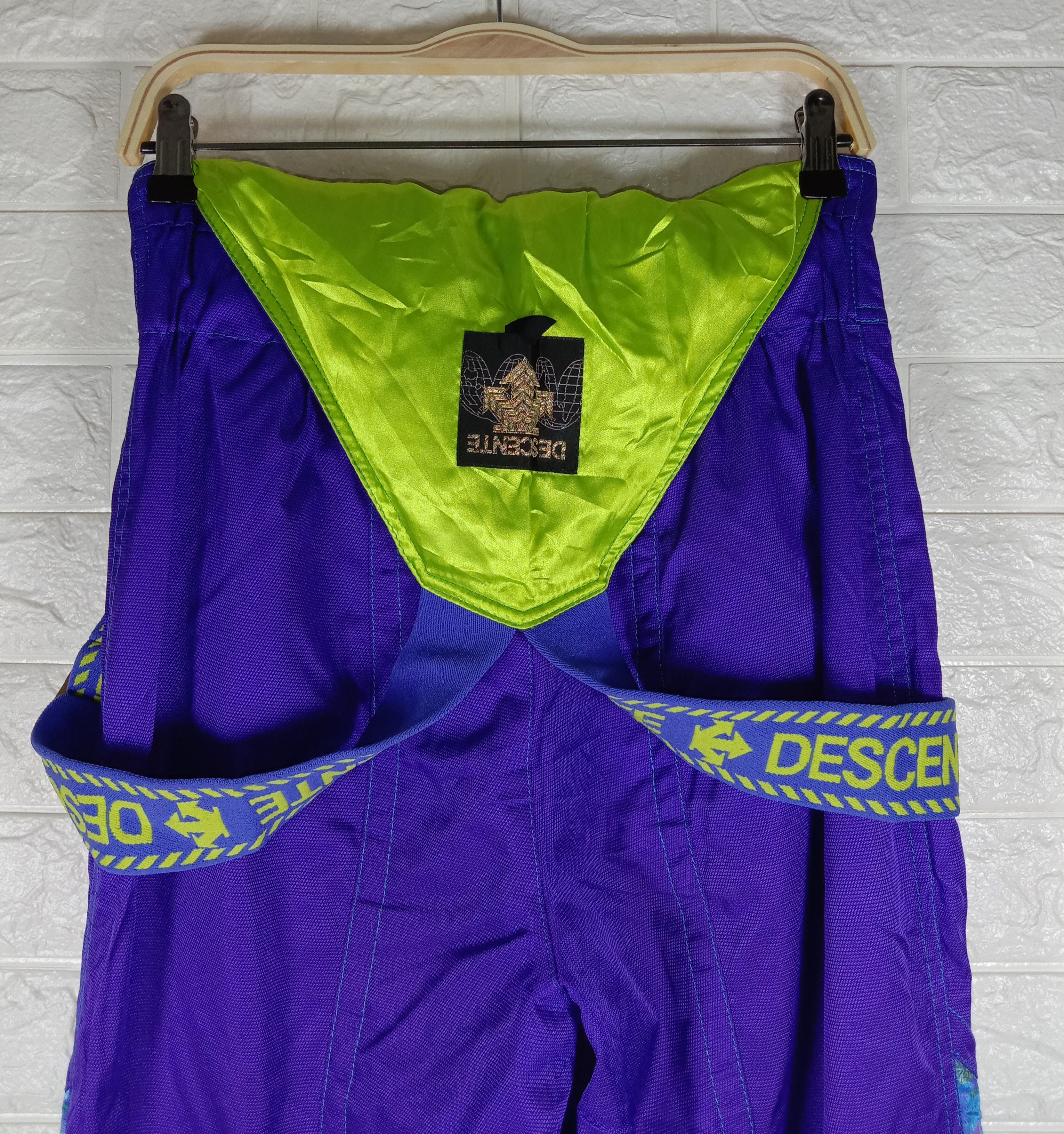 Descente Vintage Descente Ski Jumpsuit Overalls Multicolour Pants Size US 30 / EU 46 - 6 Thumbnail