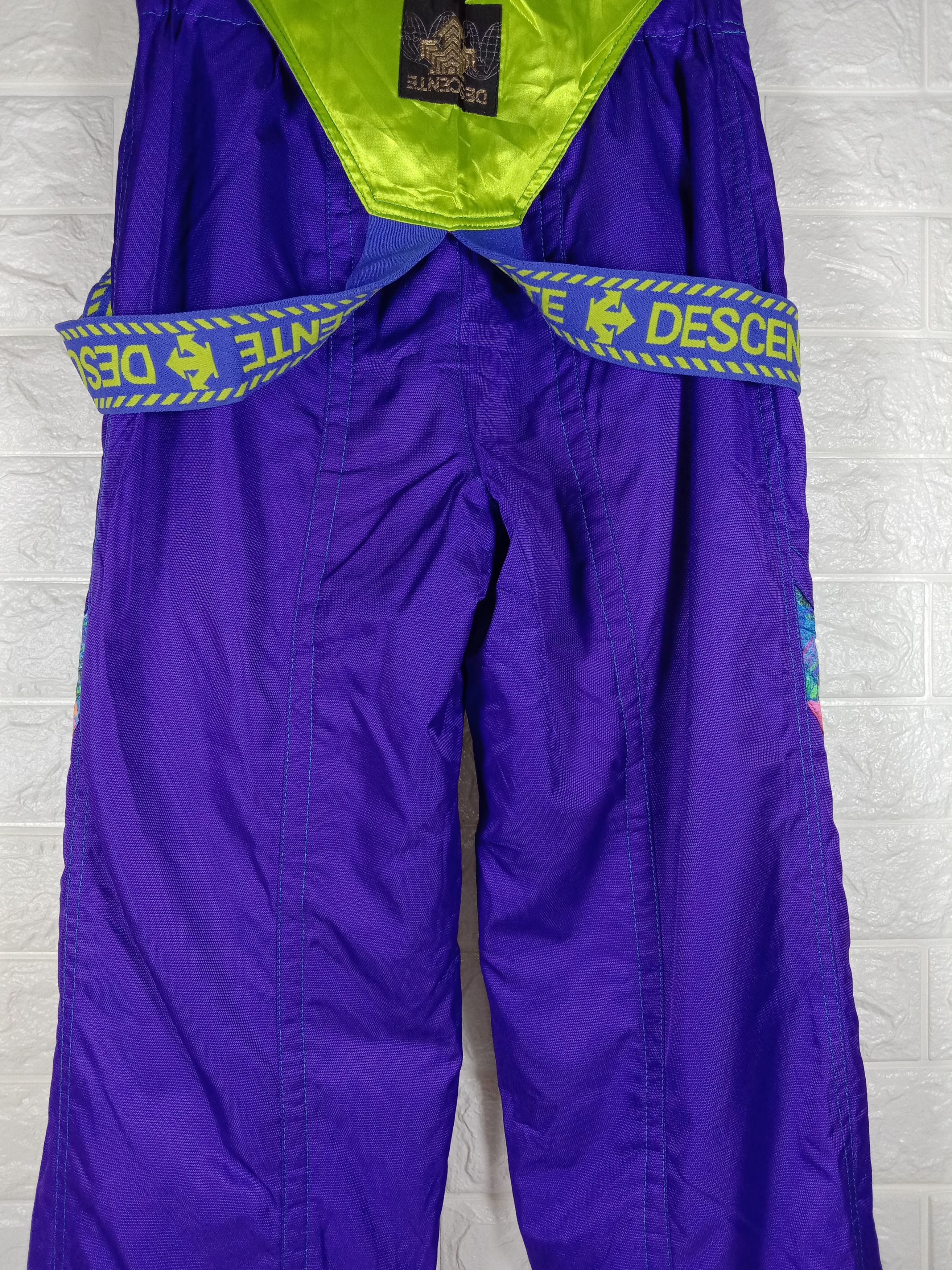 Descente Vintage Descente Ski Jumpsuit Overalls Multicolour Pants Size US 30 / EU 46 - 7 Thumbnail