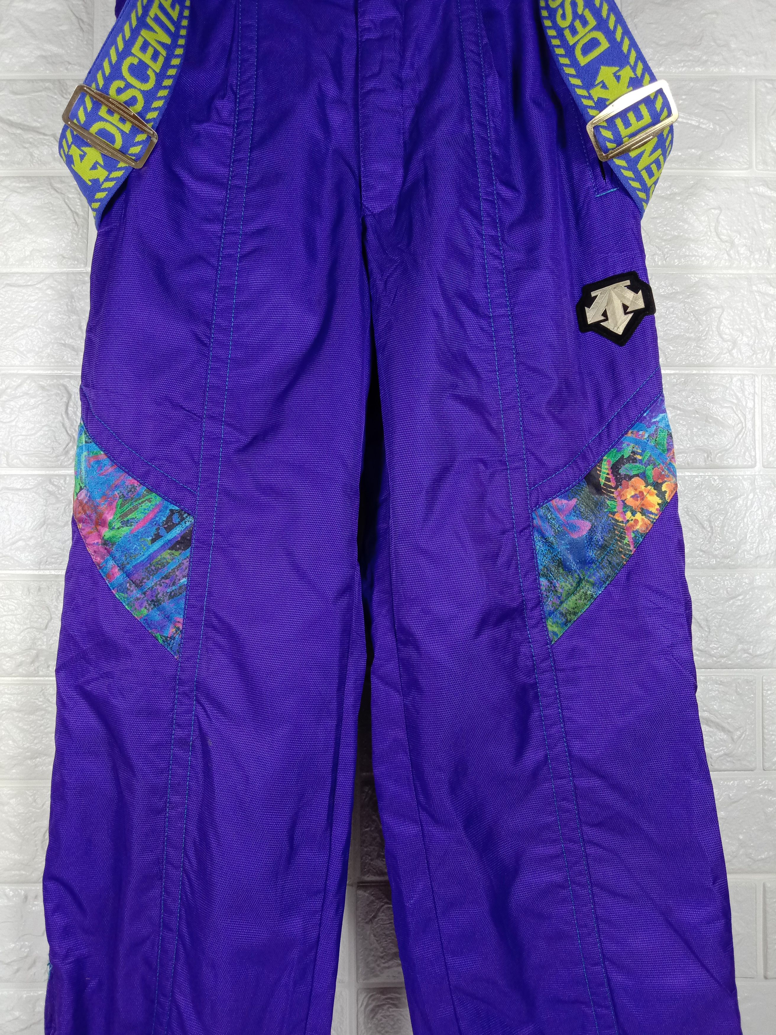 Descente Vintage Descente Ski Jumpsuit Overalls Multicolour Pants Size US 30 / EU 46 - 3 Thumbnail