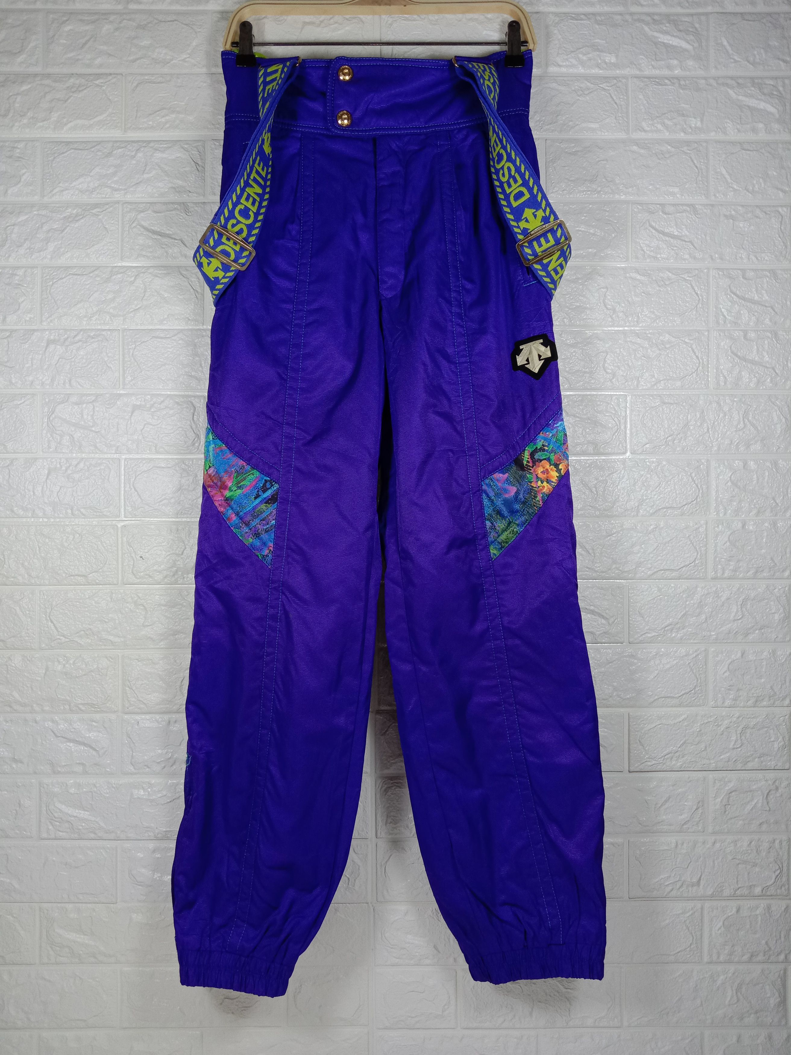 Descente Vintage Descente Ski Jumpsuit Overalls Multicolour Pants Size US 30 / EU 46 - 1 Thumbnail