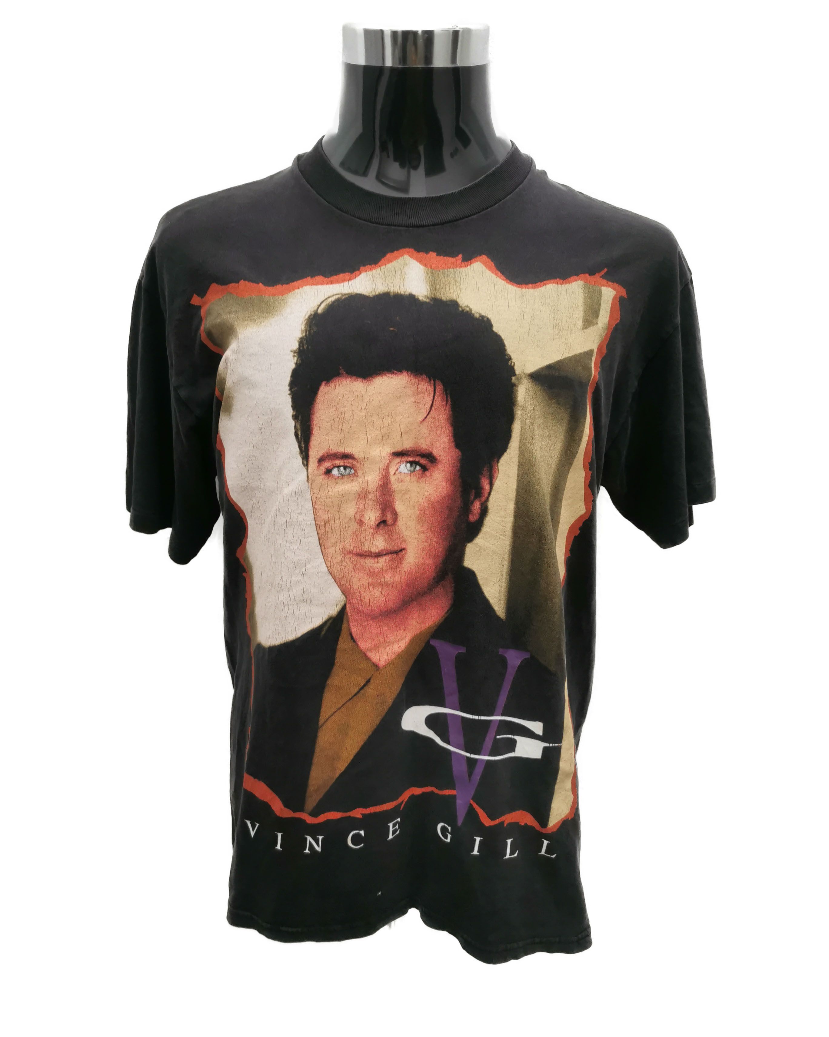 Vintage Vince Gill Tour T shirt Travis Scott Nirvana Bjork