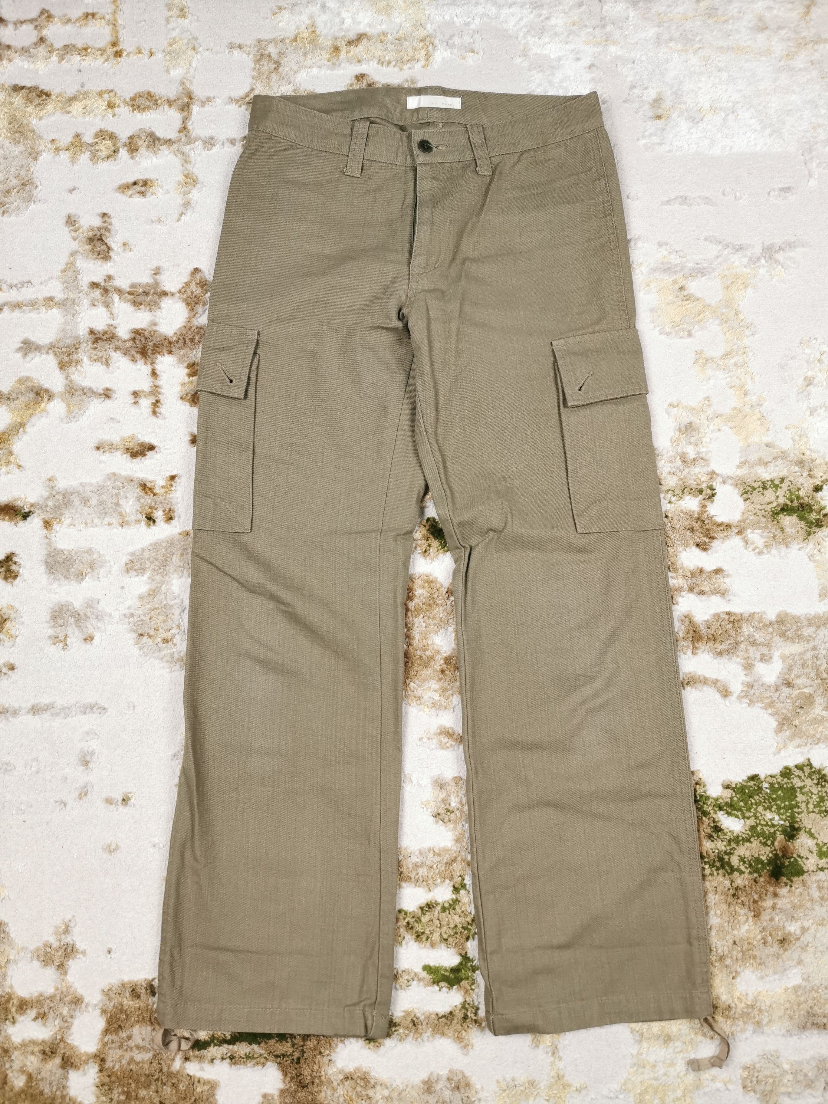 Japanese Brand The Muses 3D Cargo Pocket Military Pants