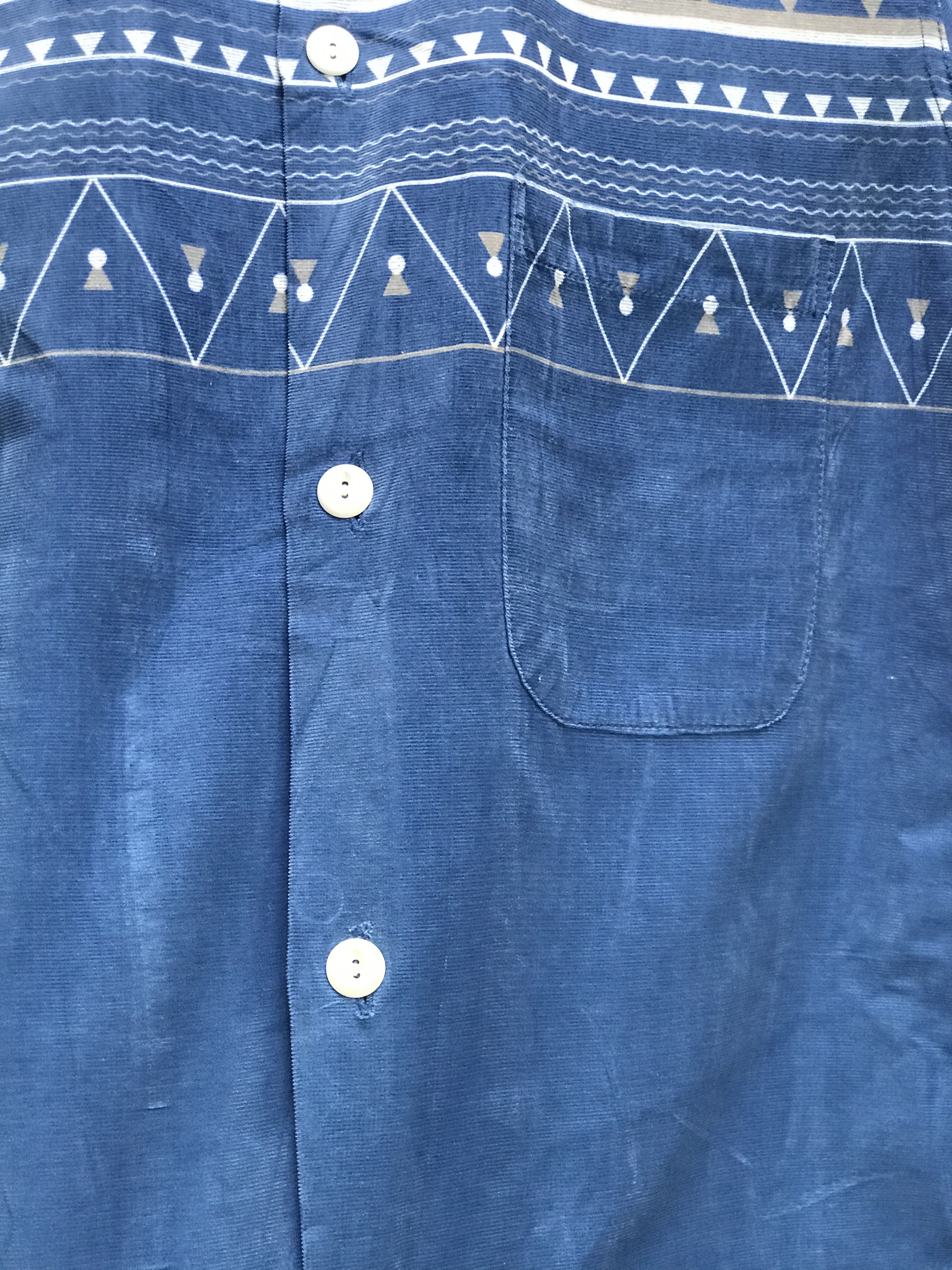 Markaware MARKA JAPAN DESIGNER CURDUROY SHIRT Size US M / EU 48-50 / 2 - 2 Thumbnail