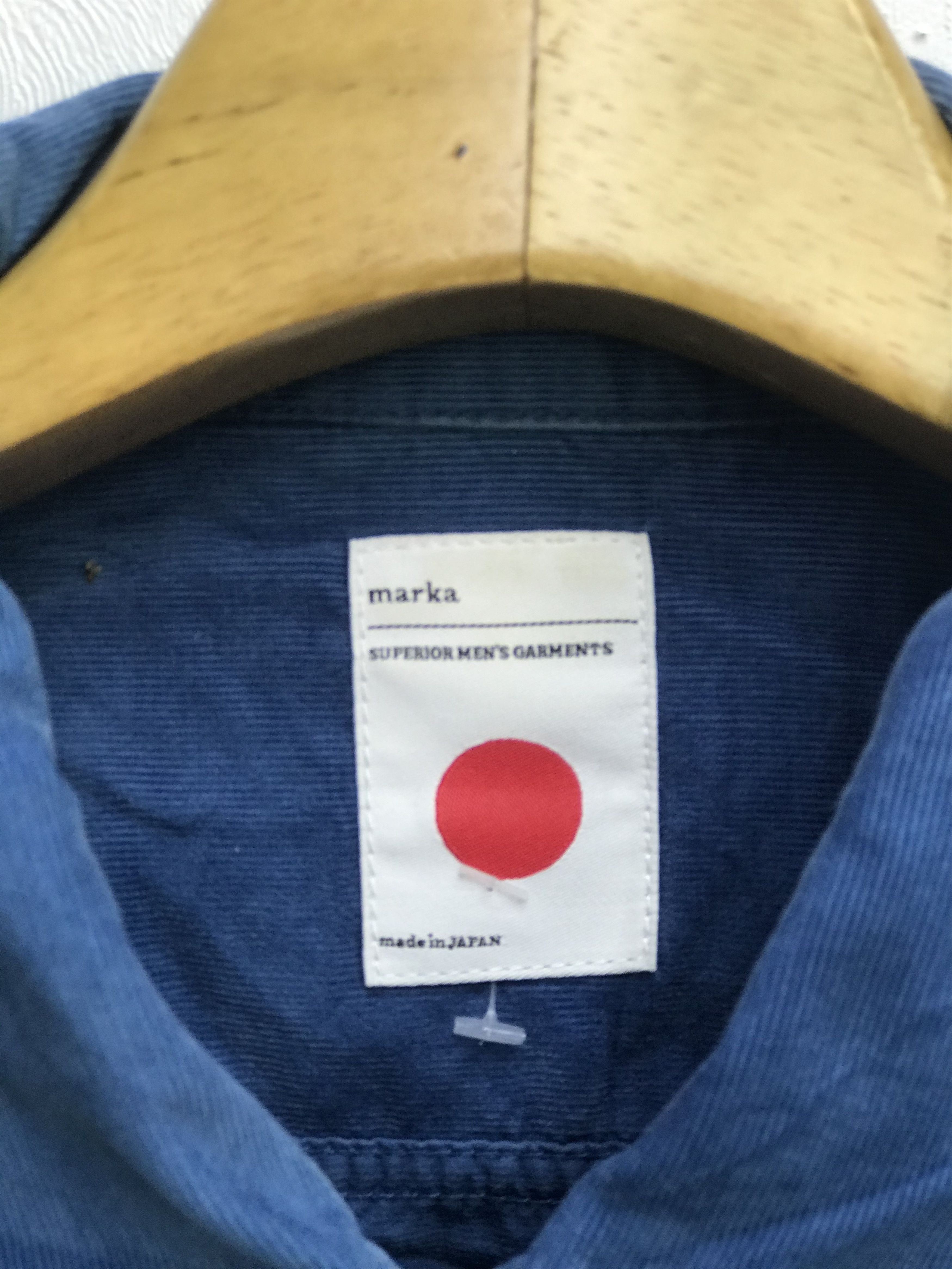 Markaware MARKA JAPAN DESIGNER CURDUROY SHIRT Size US M / EU 48-50 / 2 - 1 Thumbnail