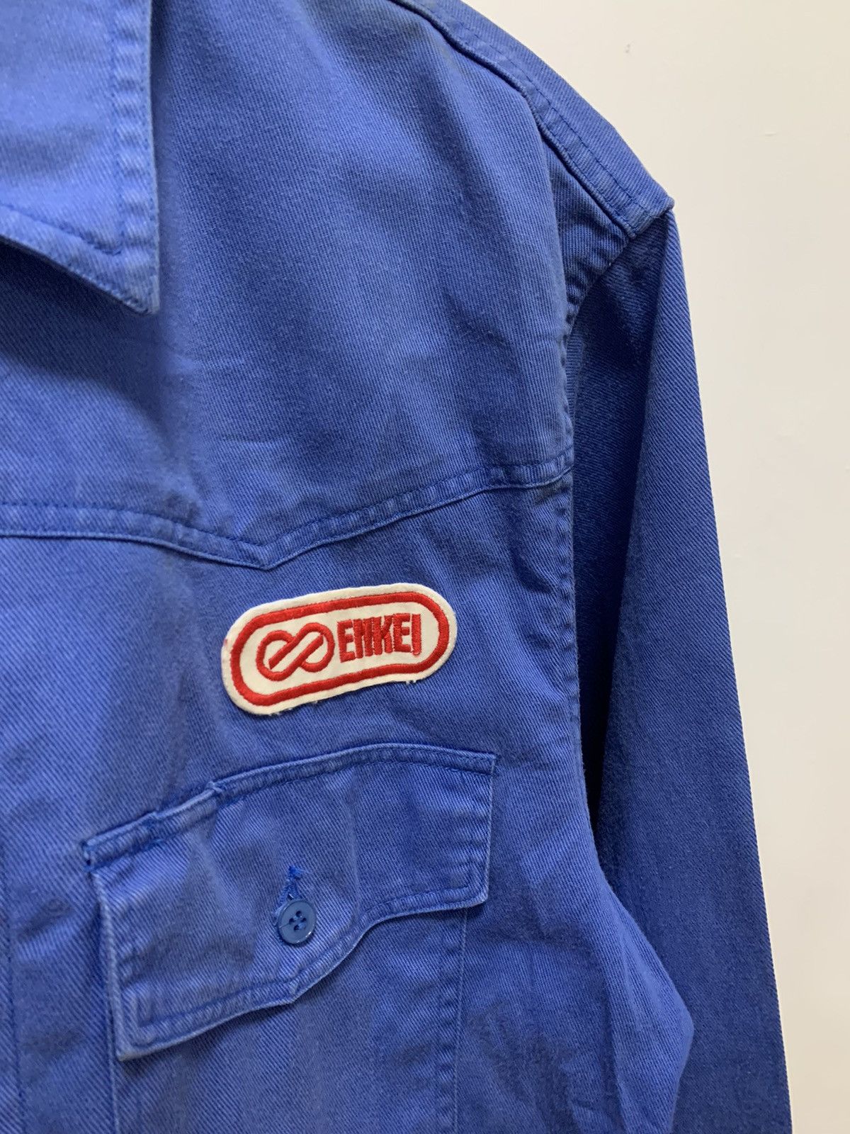 Japanese Brand × Sports Specialties × Vintage VINTAGE RARE ENKEI WORKWEAR JACKET Size US M / EU 48-50 / 2 - 4 Thumbnail
