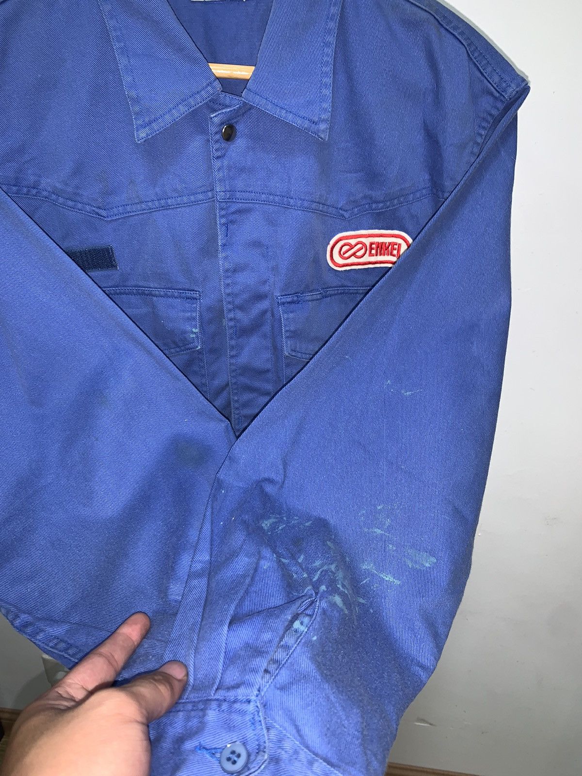 Japanese Brand × Sports Specialties × Vintage VINTAGE RARE ENKEI WORKWEAR JACKET Size US M / EU 48-50 / 2 - 11 Thumbnail