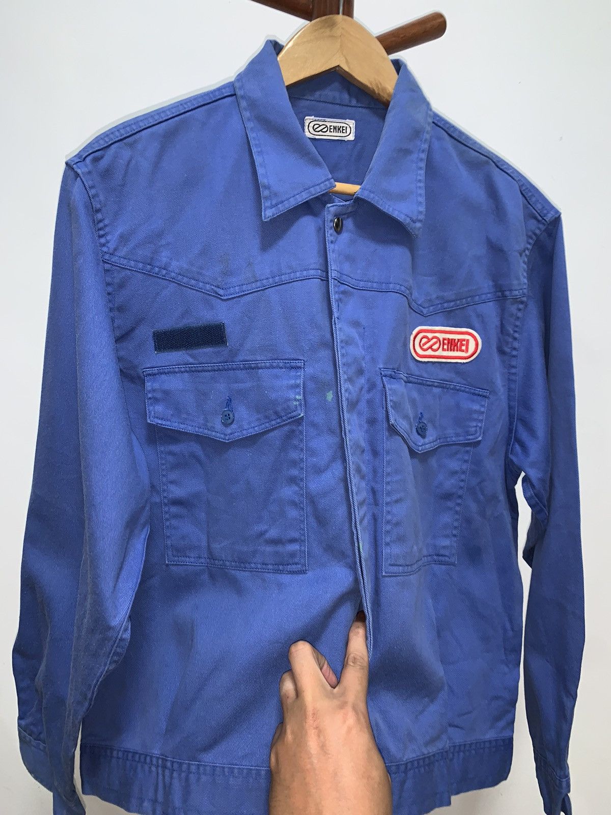Japanese Brand × Sports Specialties × Vintage VINTAGE RARE ENKEI WORKWEAR JACKET Size US M / EU 48-50 / 2 - 8 Thumbnail