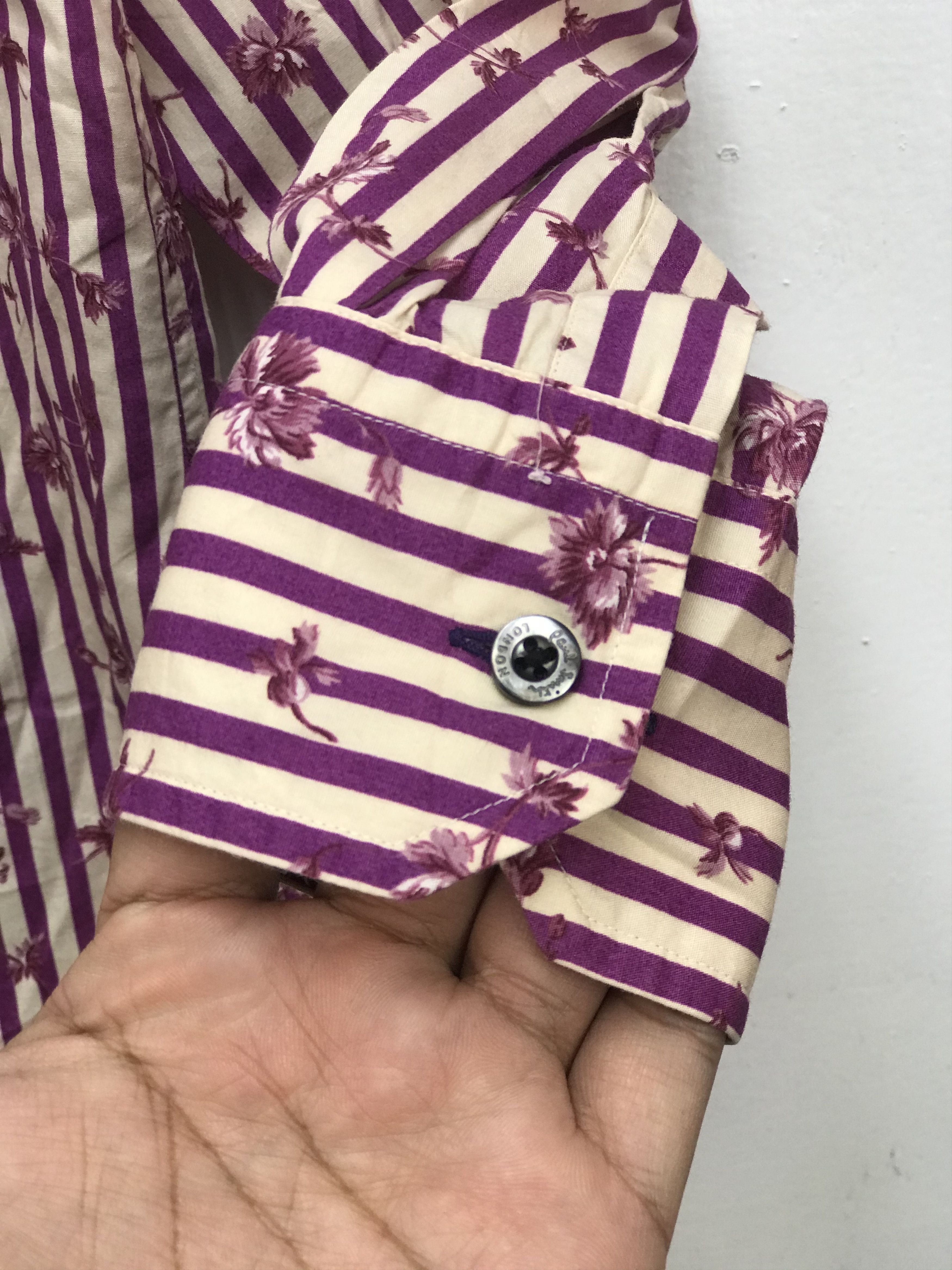 Paul Smith PAUL SMITH FLORA DESIGN SHIRT Size US M / EU 48-50 / 2 - 4 Thumbnail