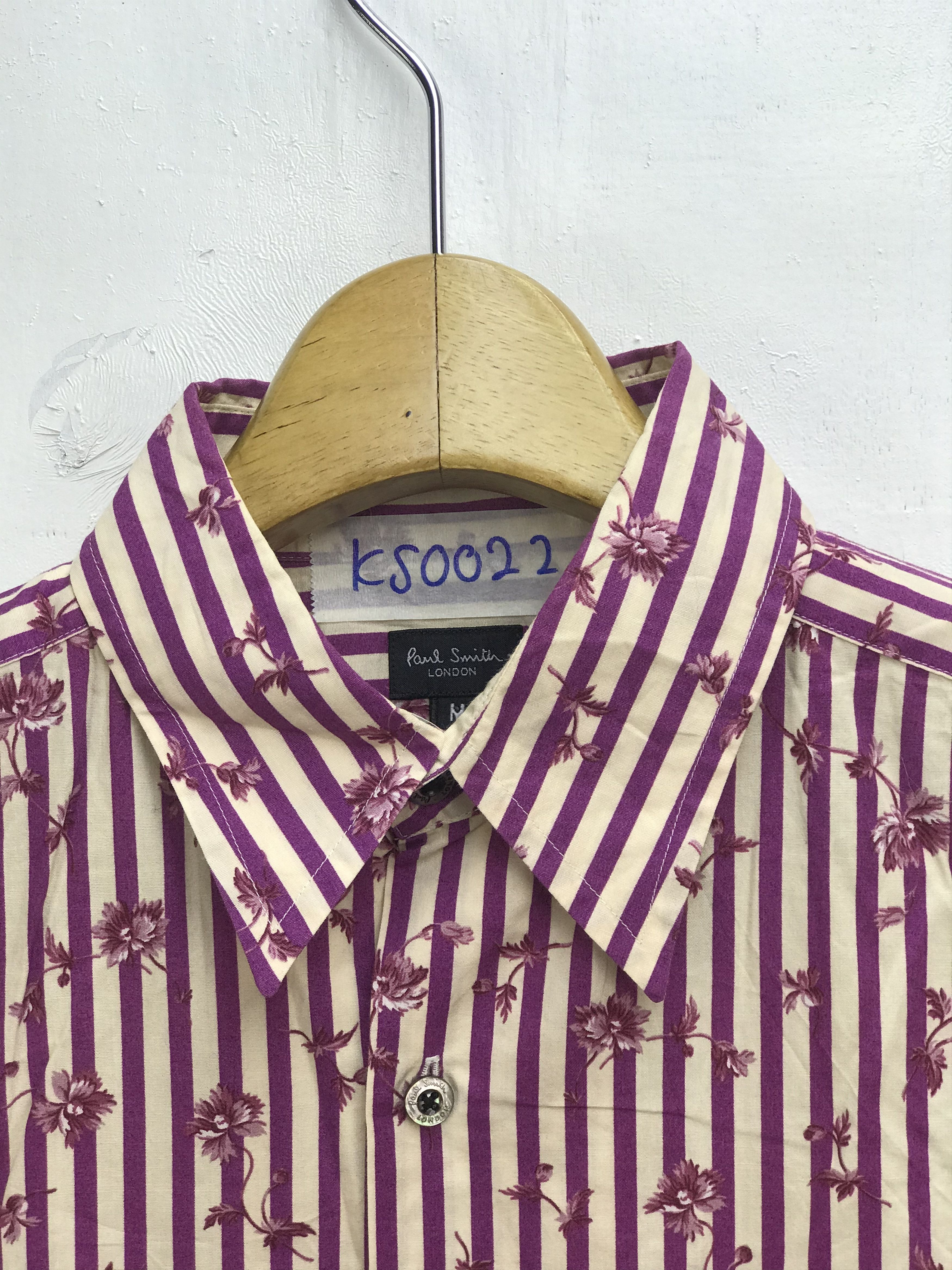 Paul Smith PAUL SMITH FLORA DESIGN SHIRT Size US M / EU 48-50 / 2 - 3 Thumbnail