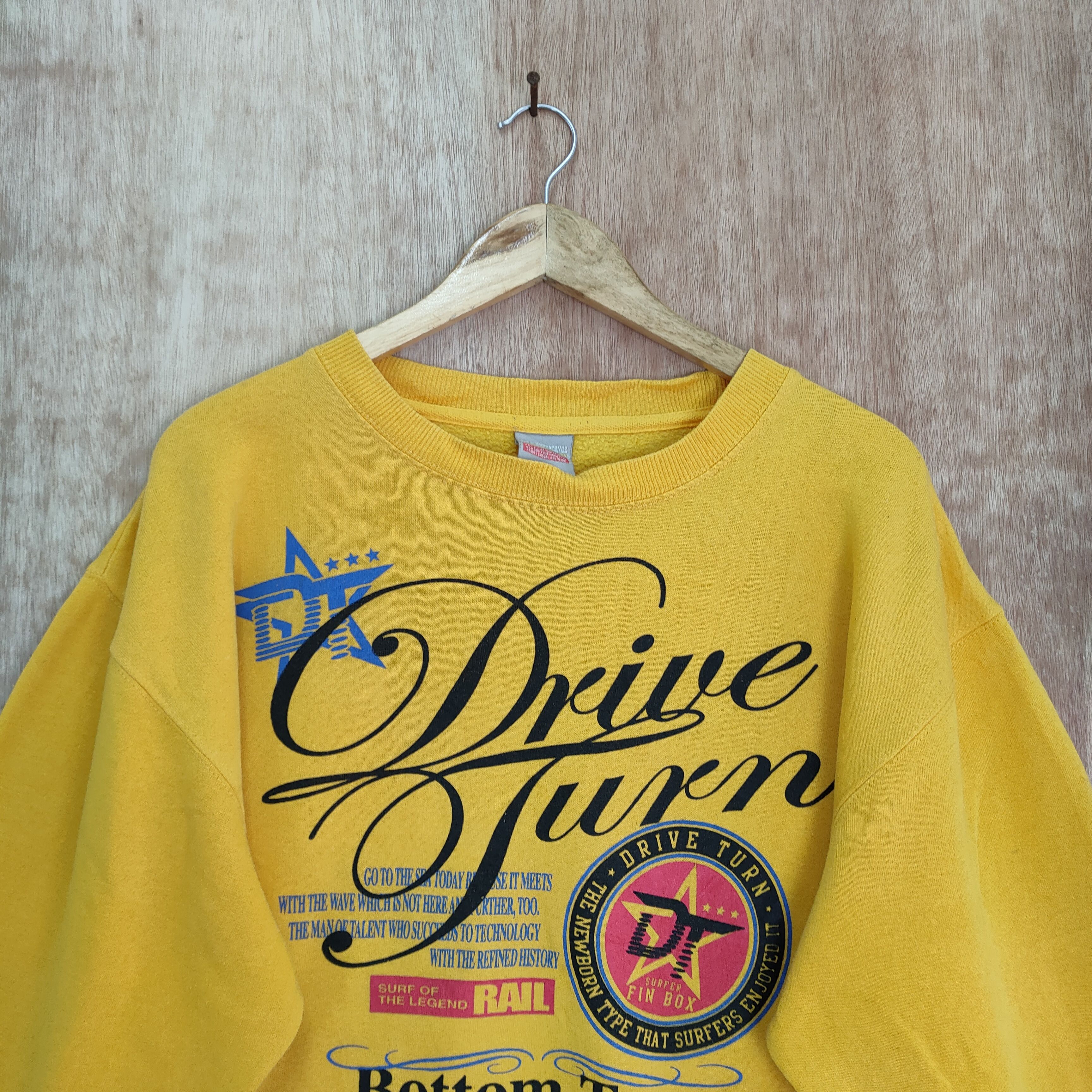 Japanese Brand GOLD EXPERIENCE DRIVE TURN SURF STYLE SWEATSHIRTS Size US L / EU 52-54 / 3 - 2 Thumbnail