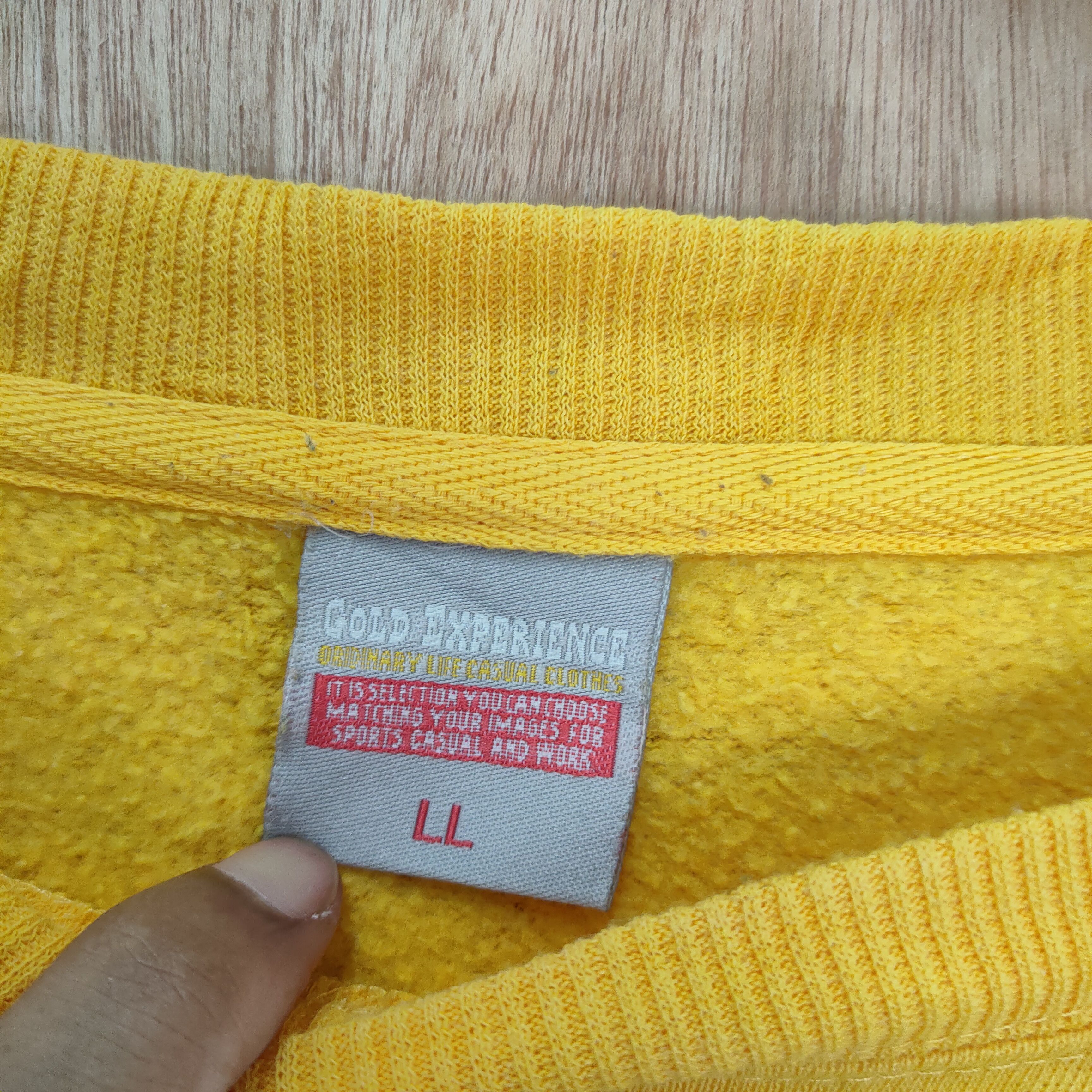 Japanese Brand GOLD EXPERIENCE DRIVE TURN SURF STYLE SWEATSHIRTS Size US L / EU 52-54 / 3 - 8 Thumbnail