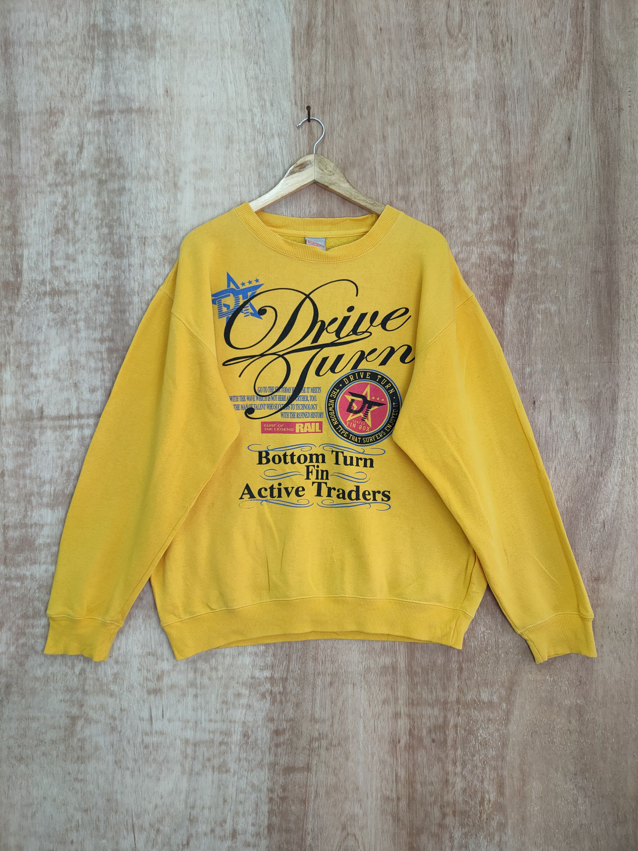 Japanese Brand GOLD EXPERIENCE DRIVE TURN SURF STYLE SWEATSHIRTS Size US L / EU 52-54 / 3 - 1 Thumbnail