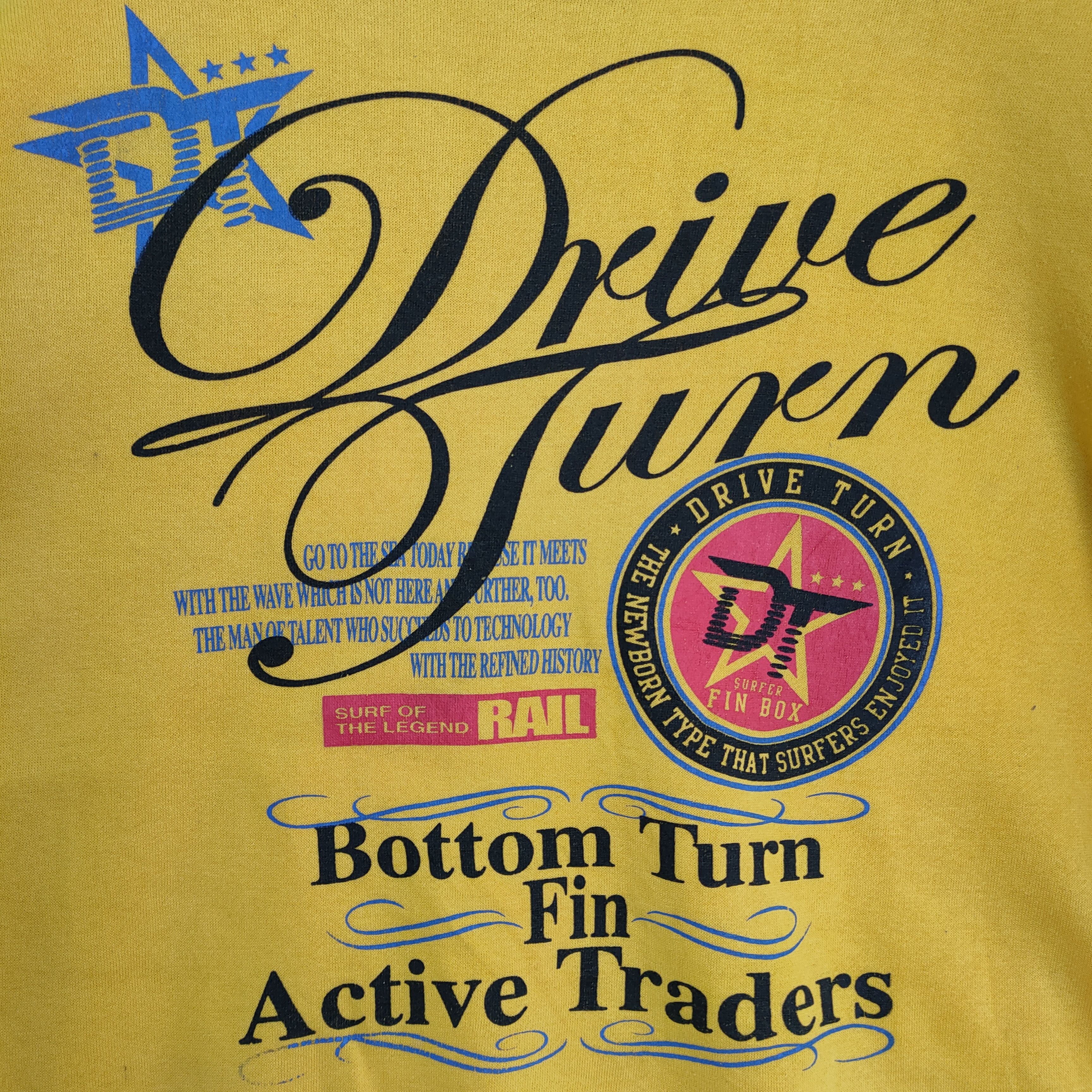 Japanese Brand GOLD EXPERIENCE DRIVE TURN SURF STYLE SWEATSHIRTS Size US L / EU 52-54 / 3 - 3 Thumbnail