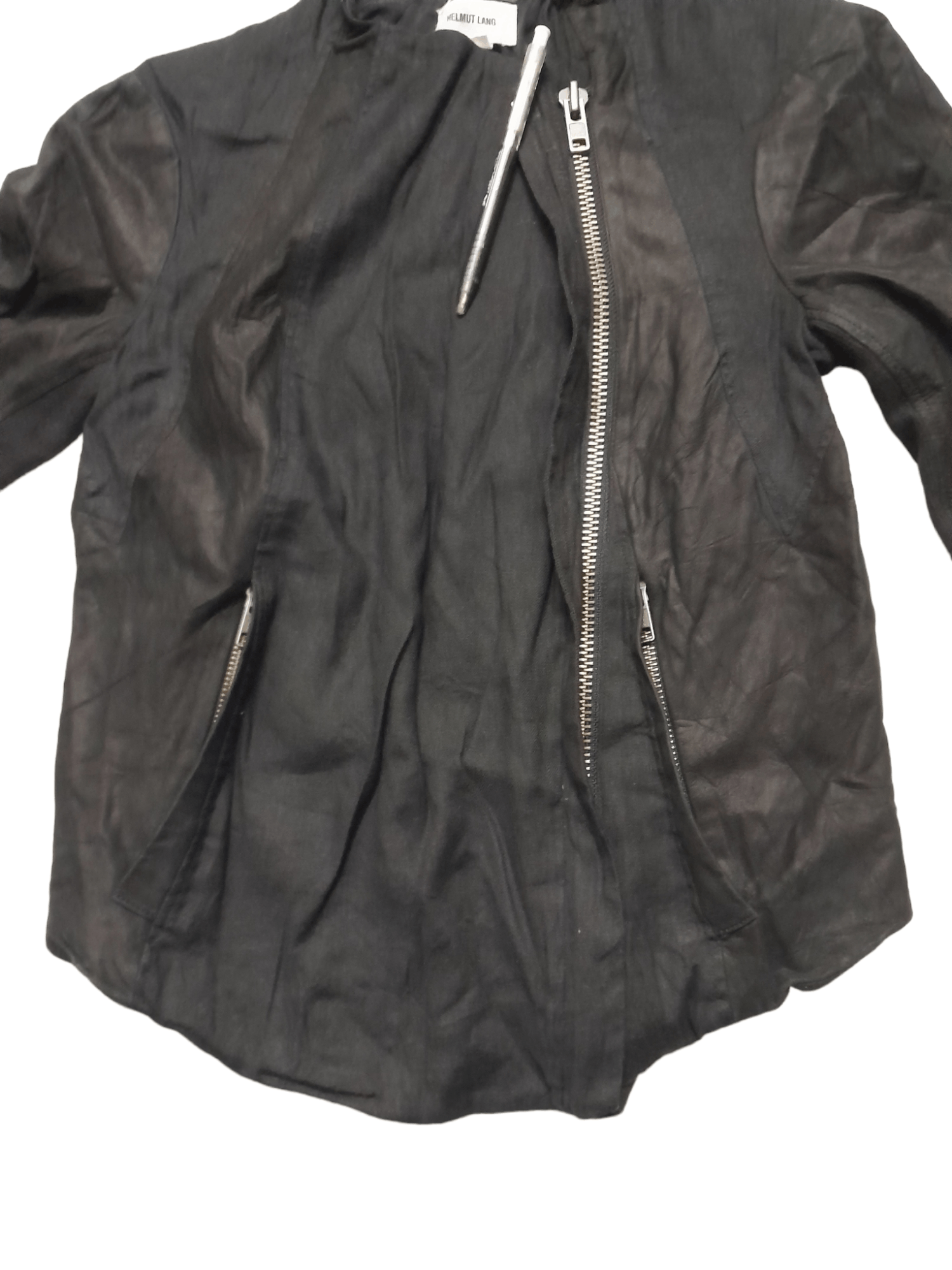Helmut Lang HELMUT LANG Sheep Leather Women Jacket (S85) Size XXS / US 00 / IT 34 - 5 Thumbnail