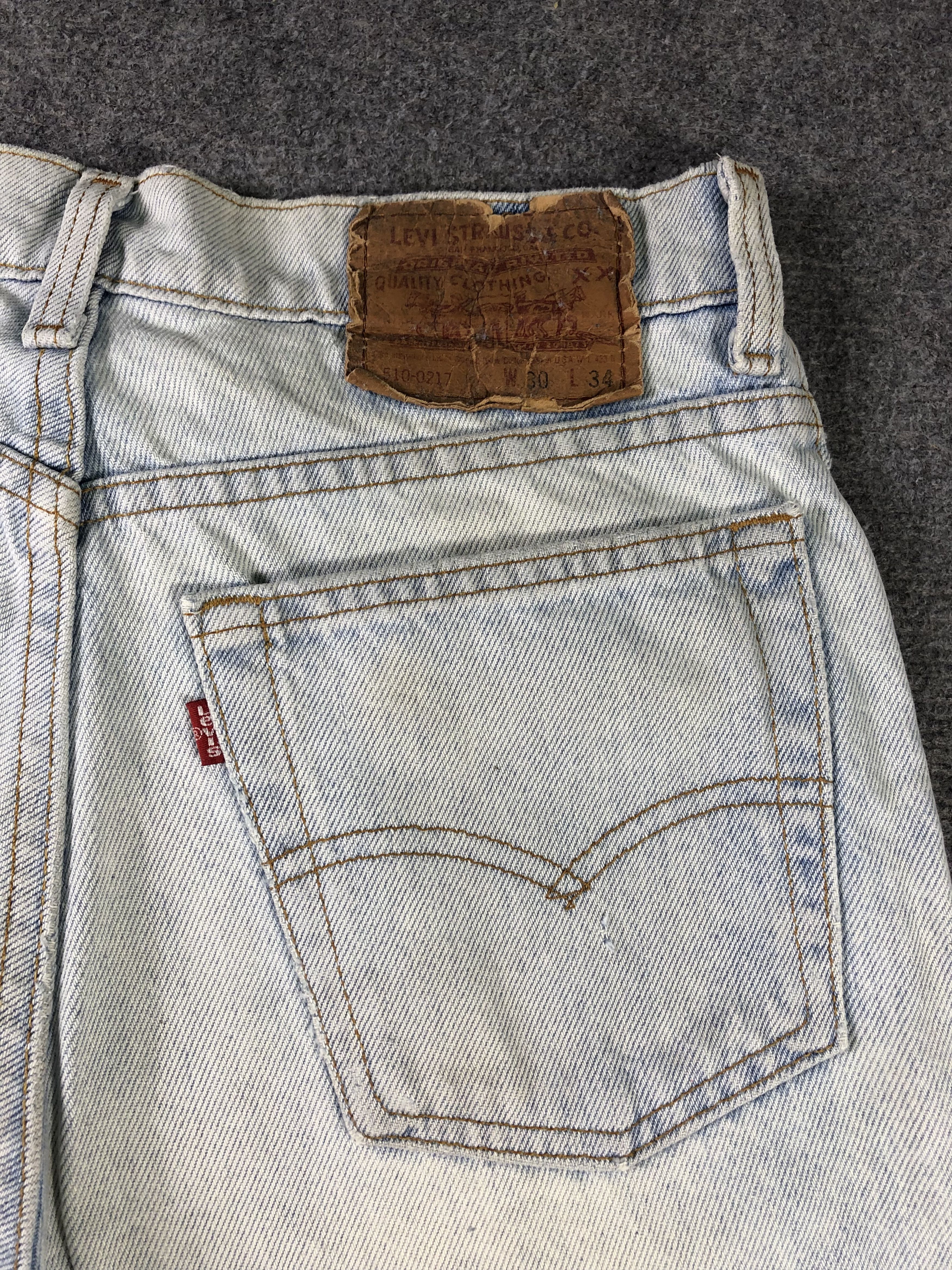 Levi's Light Blue Levis Denim Jeans 28x30 Size US 27 - 11 Thumbnail