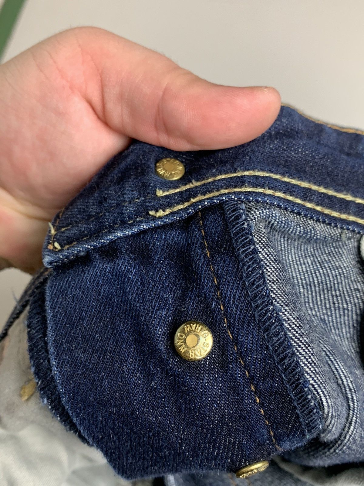 G-Star G-Star Raw 3301 Jeans Men Y2K Washed Style Jeans Size US 33 - 18 Thumbnail