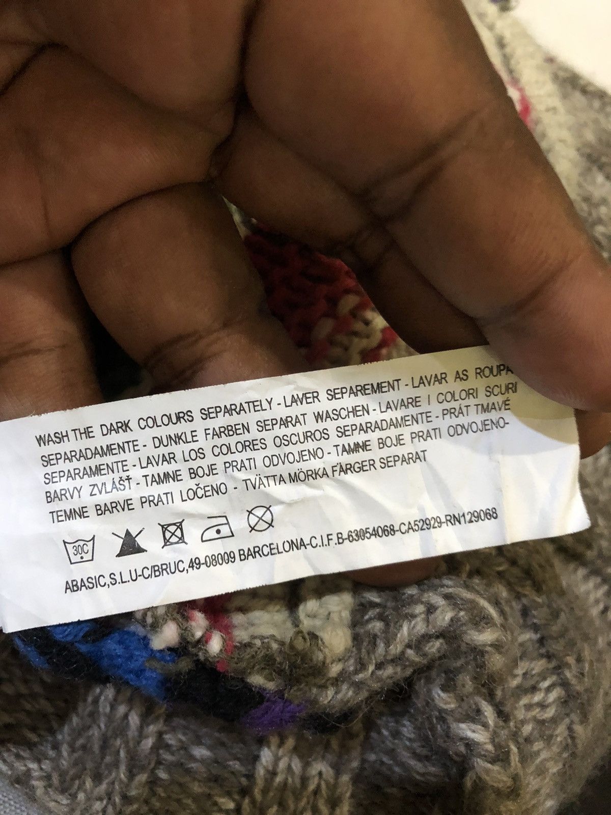 Other RARE multicolour long Knitwear / Cardigan like Coogi Size US M / EU 48-50 / 2 - 24 Thumbnail
