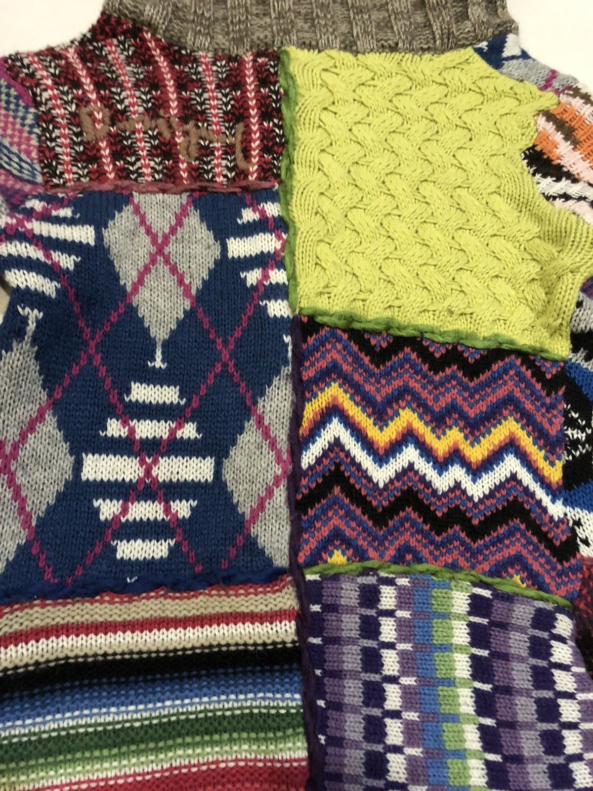 Other RARE multicolour long Knitwear / Cardigan like Coogi Size US M / EU 48-50 / 2 - 11 Thumbnail