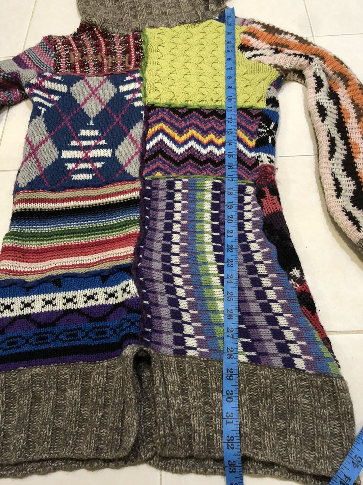 Other RARE multicolour long Knitwear / Cardigan like Coogi Size US M / EU 48-50 / 2 - 16 Thumbnail