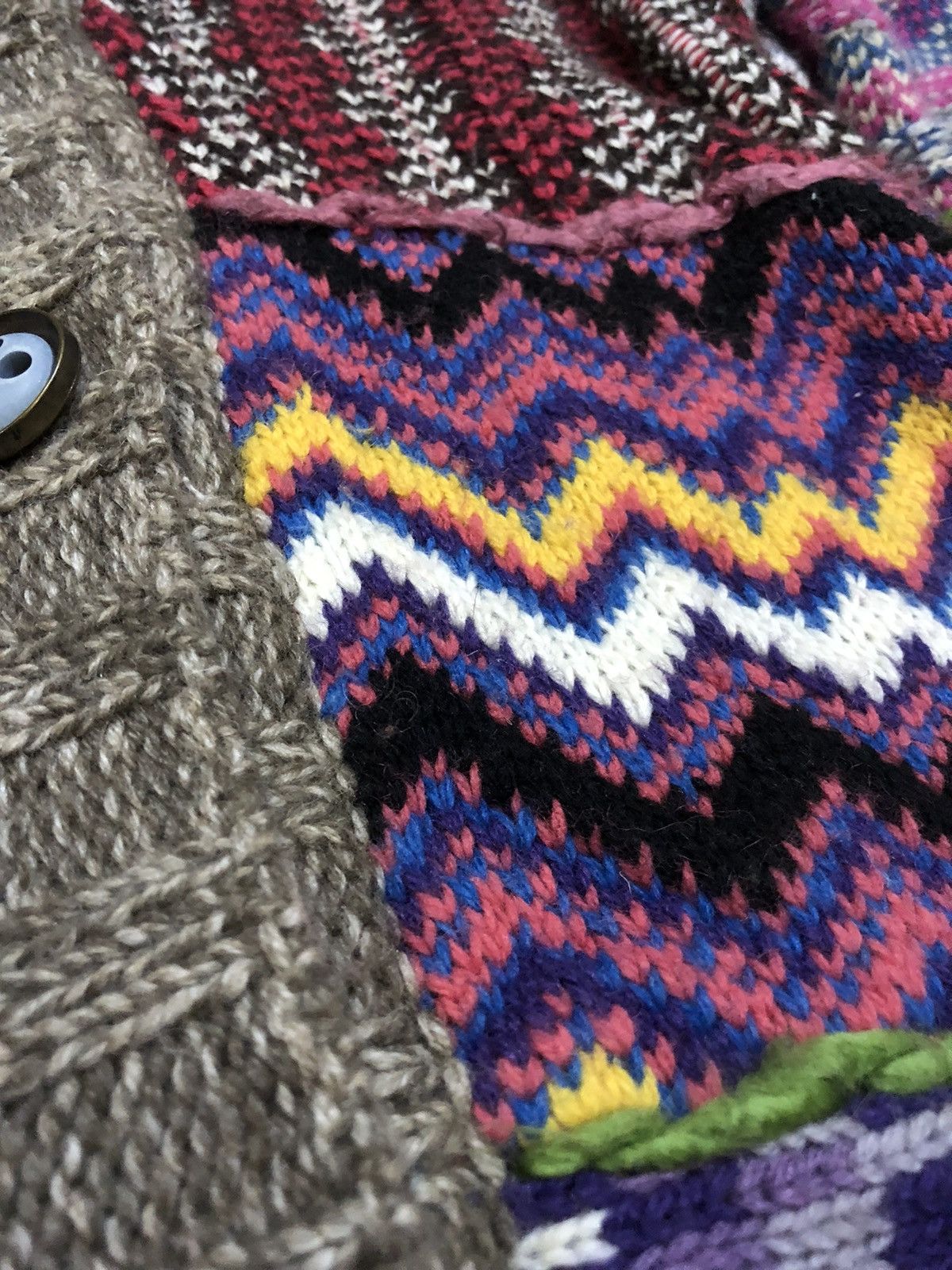 Other RARE multicolour long Knitwear / Cardigan like Coogi Size US M / EU 48-50 / 2 - 9 Thumbnail