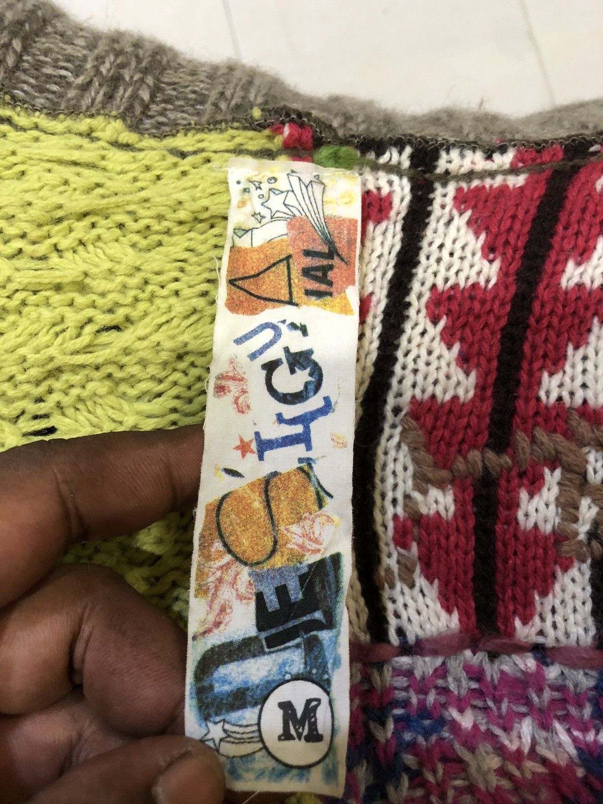Other RARE multicolour long Knitwear / Cardigan like Coogi Size US M / EU 48-50 / 2 - 20 Thumbnail