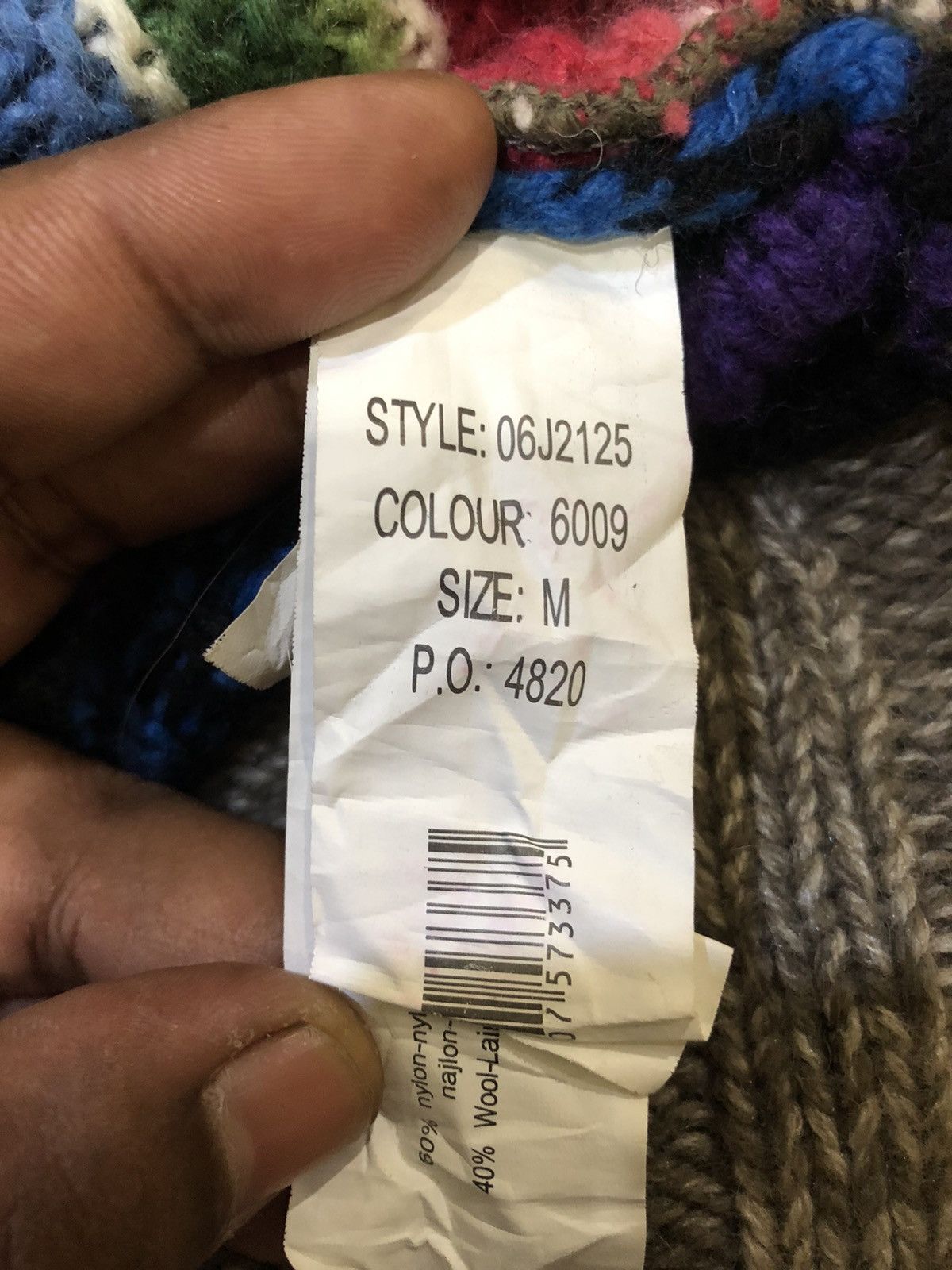 Other RARE multicolour long Knitwear / Cardigan like Coogi Size US M / EU 48-50 / 2 - 22 Thumbnail