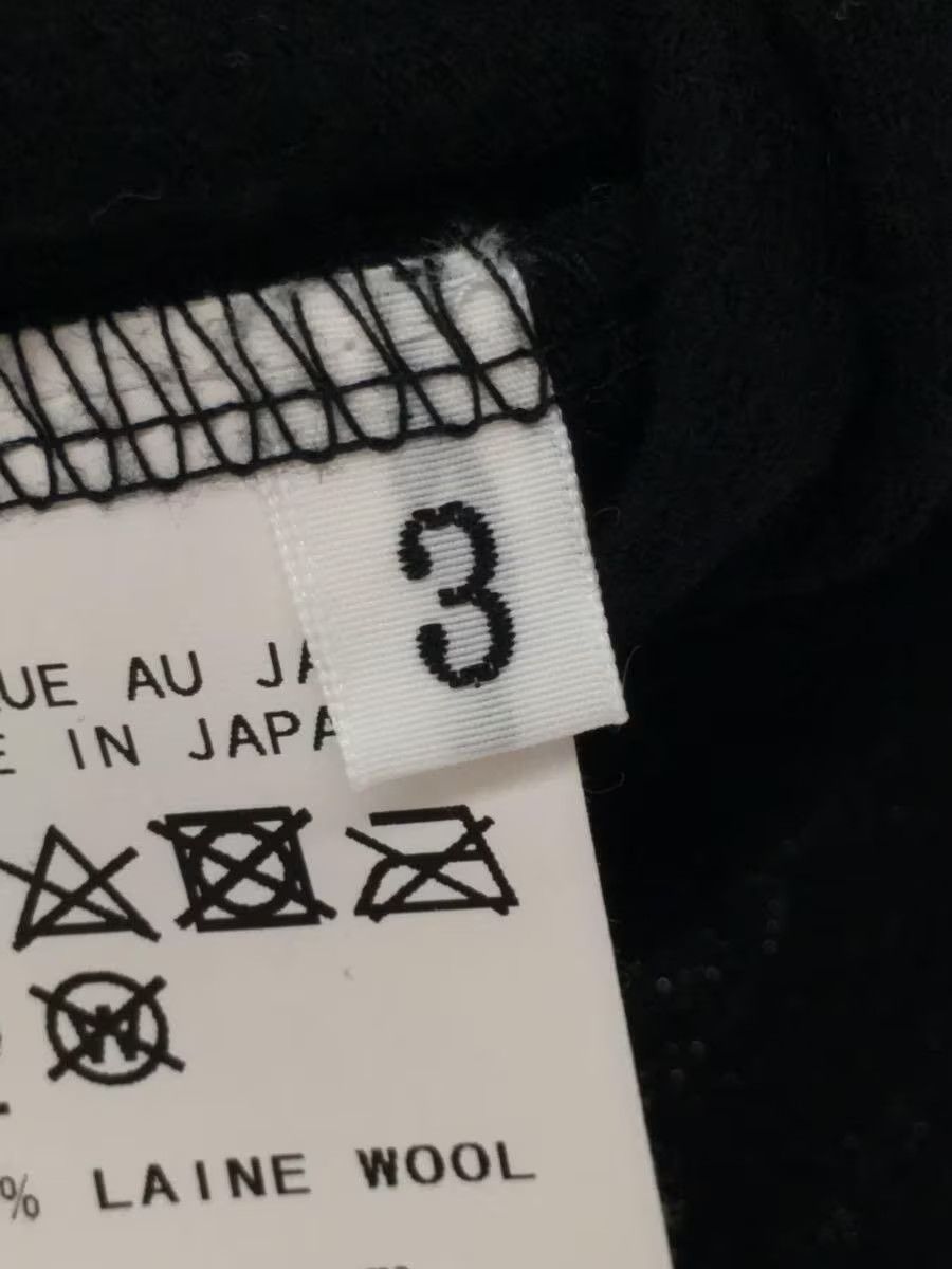 Yohji Yamamoto AW18 Pour Homme Long Sleeve Tee Size US L / EU 52-54 / 3 - 4 Thumbnail