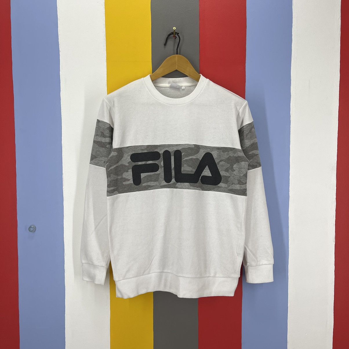 Fila FILA Crew Neck Sweatshirt #074-104 Size US S / EU 44-46 / 1 - 1 Thumbnail