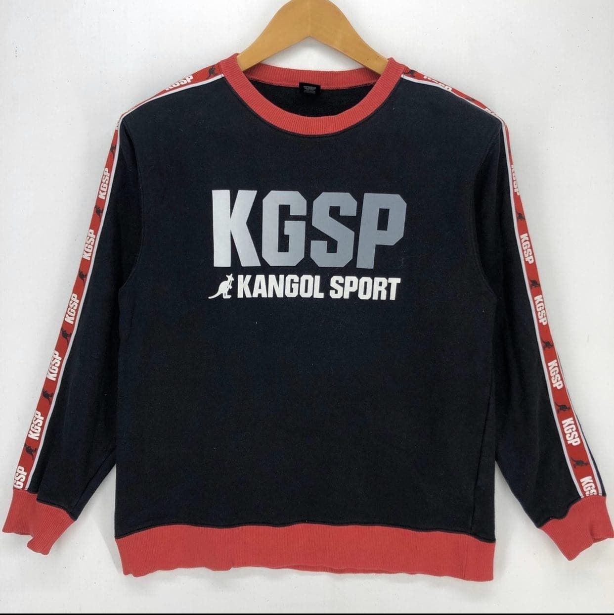 Kangol KANGOL Crew Neck Sweatshirt Side Tape #1349-47 Size US S / EU 44-46 / 1 - 2 Thumbnail