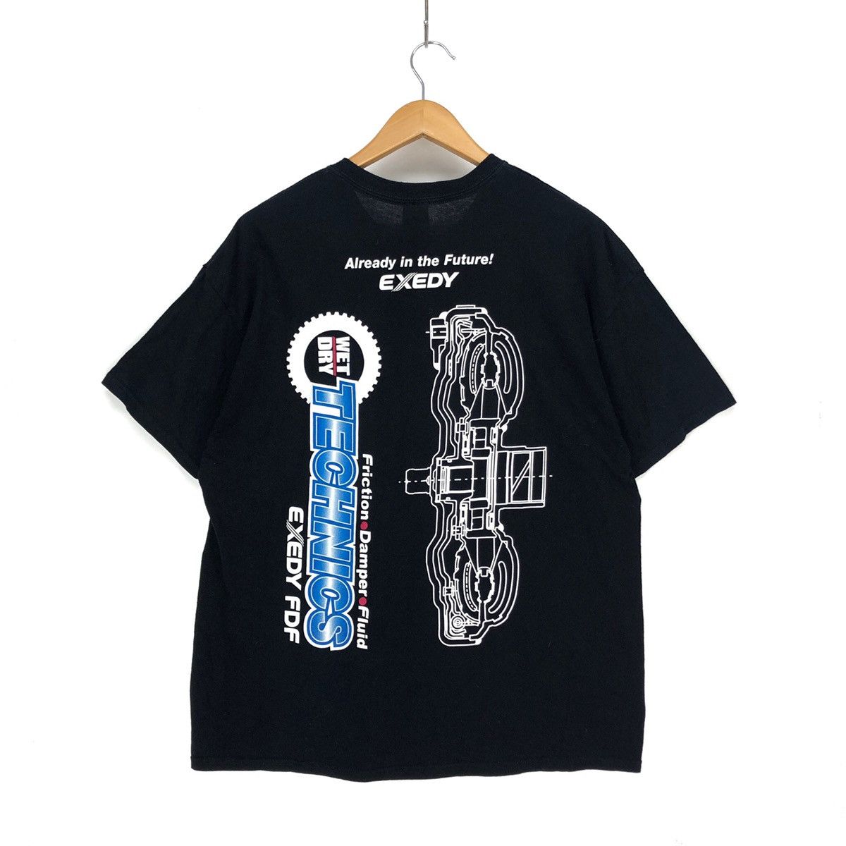 Gildan EXEDY WET DRY TECHNICS Crew Neck T Shirt #1257-44 Size US XL / EU 56 / 4 - 4 Thumbnail