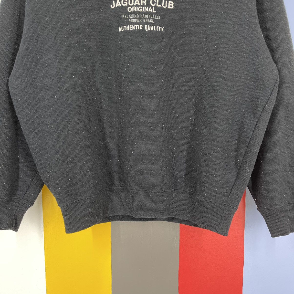 Japanese Brand JAGUAR CLUB Crew Neck Sweatshirt #1107/AM Size US M / EU 48-50 / 2 - 3 Thumbnail