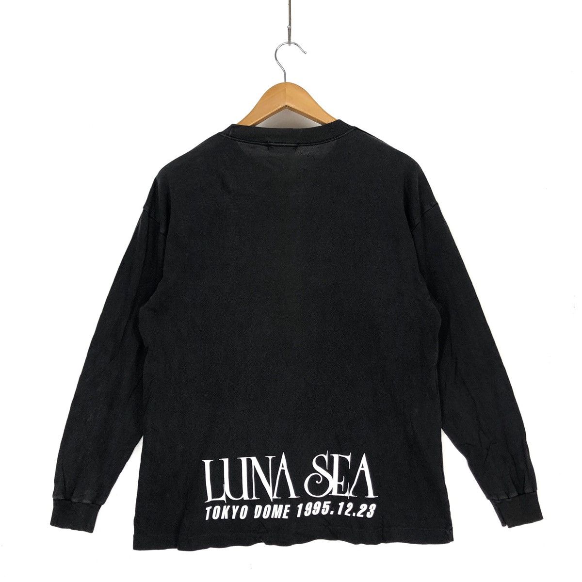 Japanese Brand Vintage LUNATIC TOKYO by SLAVE Long Sleeve T Shirt #1062-37 Size US L / EU 52-54 / 3 - 4 Thumbnail