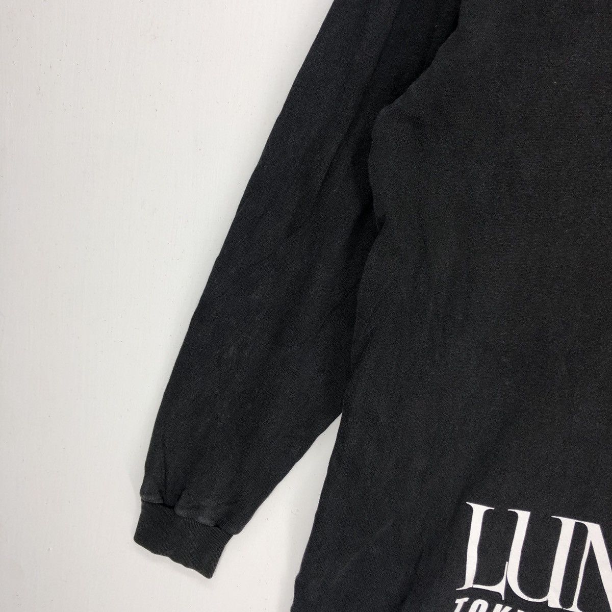 Japanese Brand Vintage LUNATIC TOKYO by SLAVE Long Sleeve T Shirt #1062-37 Size US L / EU 52-54 / 3 - 6 Thumbnail