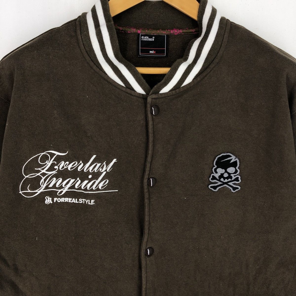Japanese Brand EVER LASTING RIDE Button Down Sweater #2566-91 Size US L / EU 52-54 / 3 - 4 Thumbnail