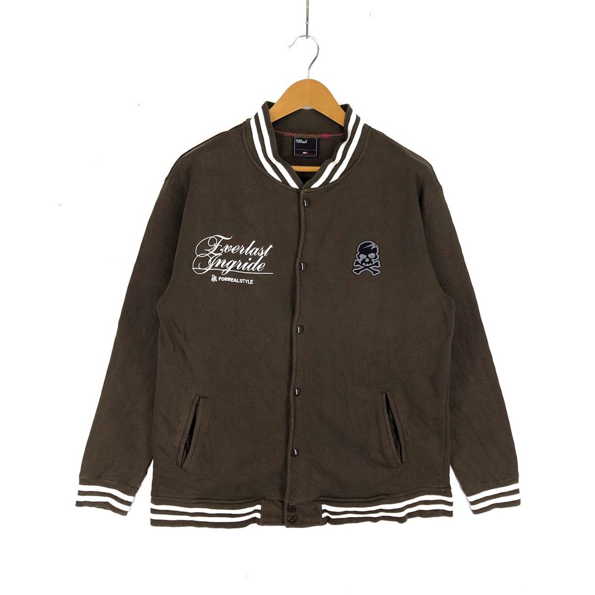 Japanese Brand EVER LASTING RIDE Button Down Sweater #2566-91 Size US L / EU 52-54 / 3 - 3 Thumbnail