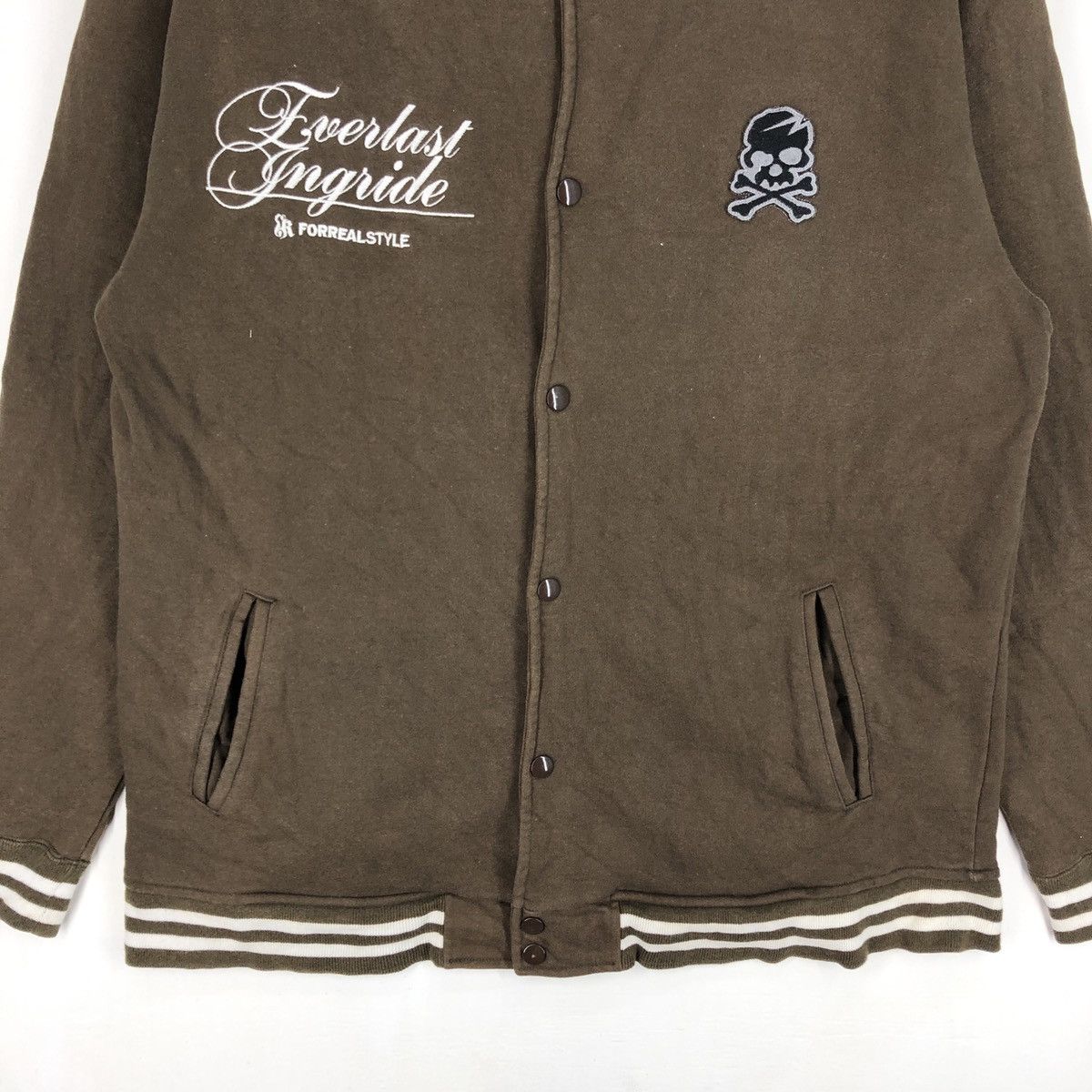 Japanese Brand EVER LASTING RIDE Button Down Sweater #2566-91 Size US L / EU 52-54 / 3 - 5 Thumbnail