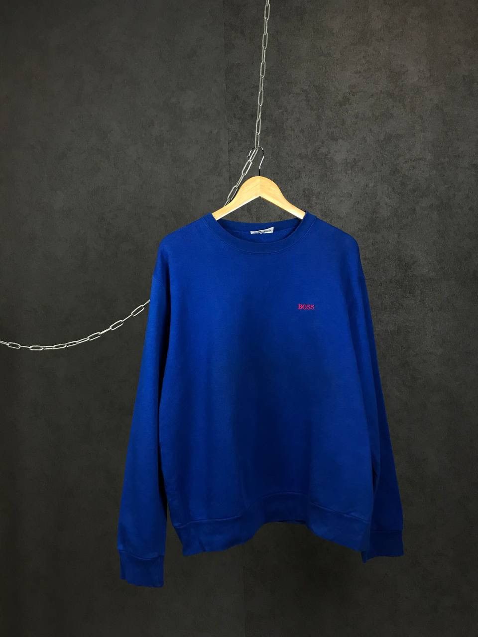 Hugo Boss Boss vintage luxury streetwear sweatshirt Size US XL / EU 56 / 4 - 1 Thumbnail