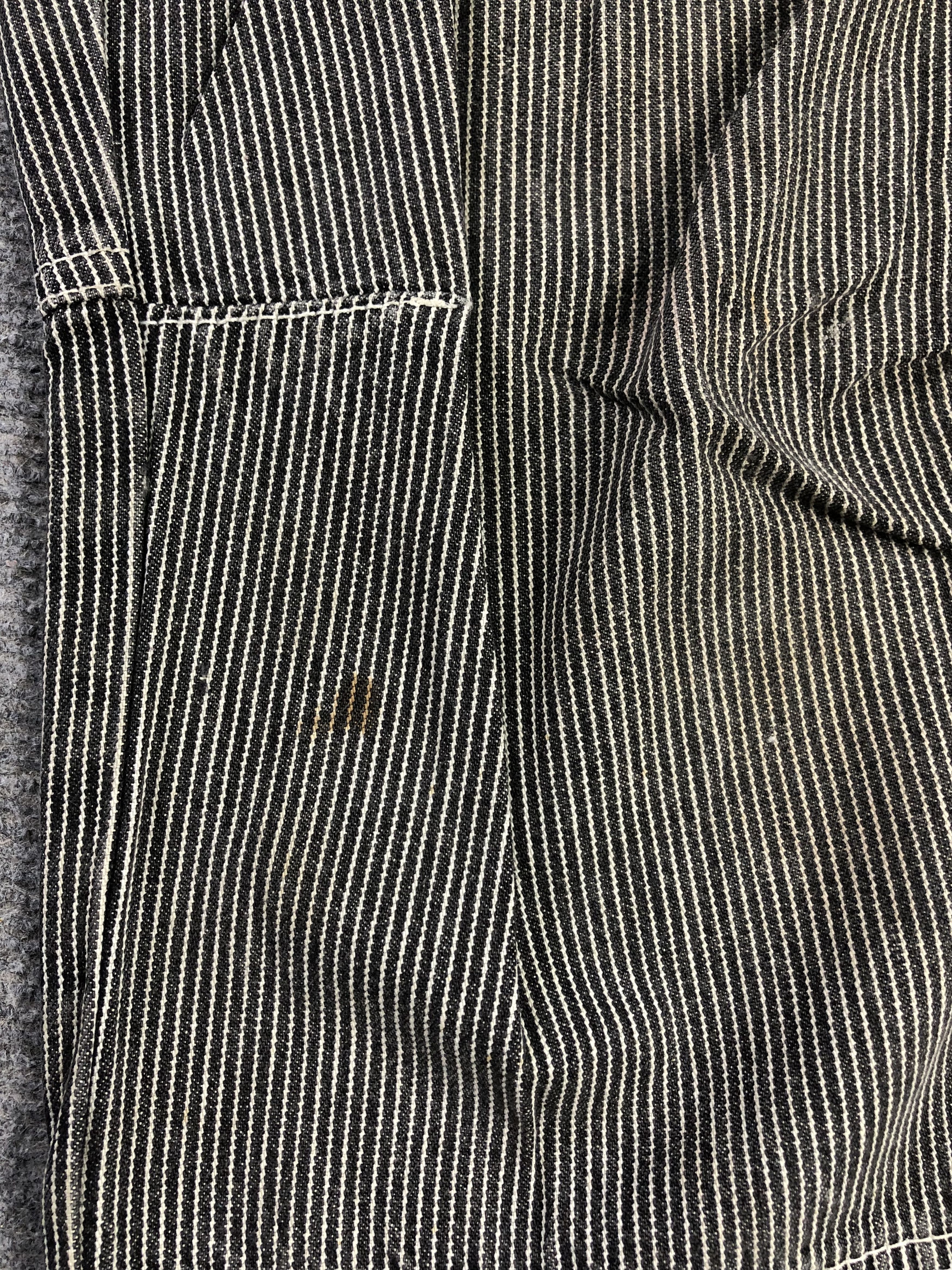 Japanese Brand Dog Man Hickory Striped Cargo Pants Size US 30 / EU 46 - 9 Thumbnail