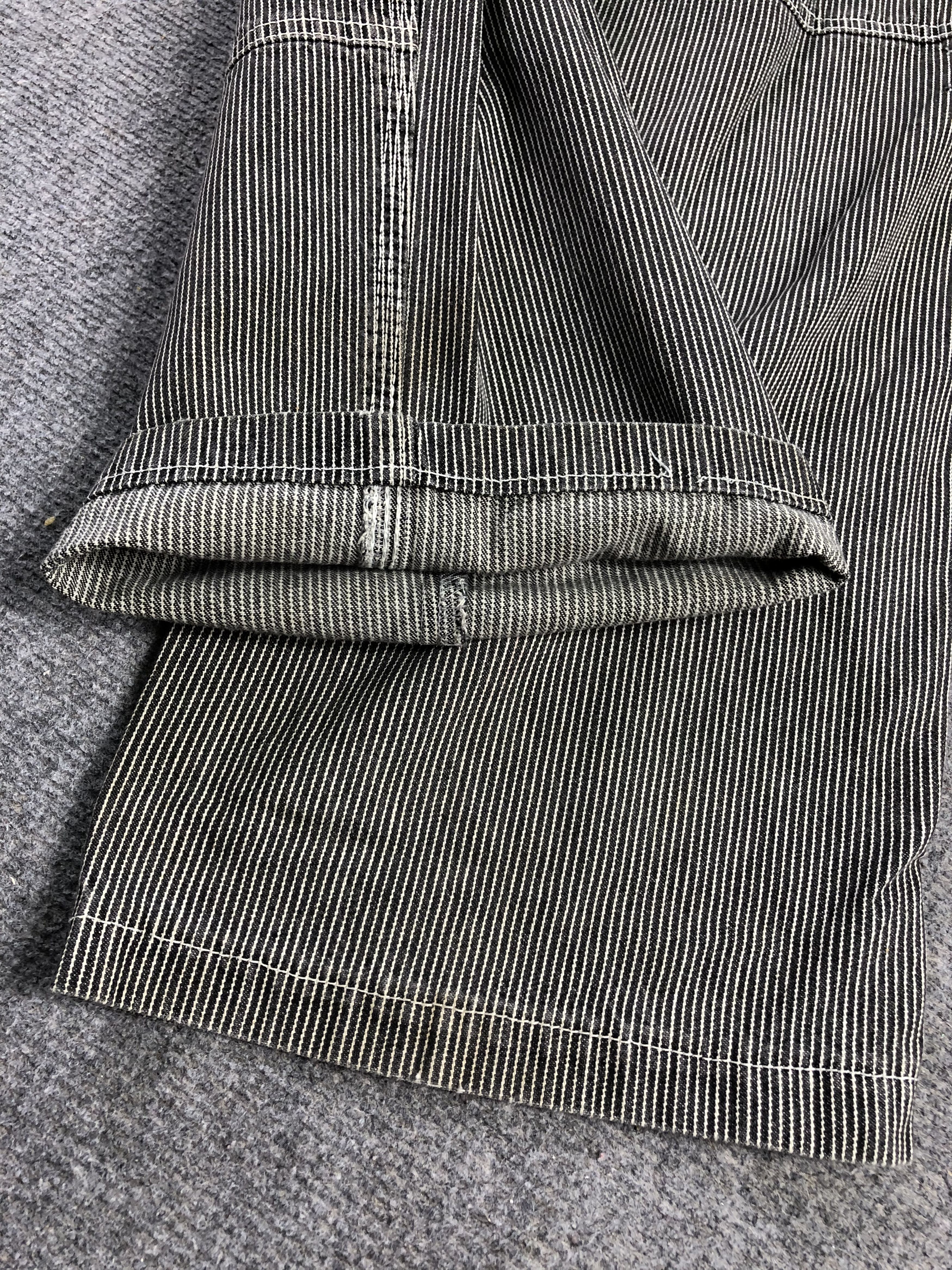 Japanese Brand Dog Man Hickory Striped Cargo Pants Size US 30 / EU 46 - 14 Thumbnail