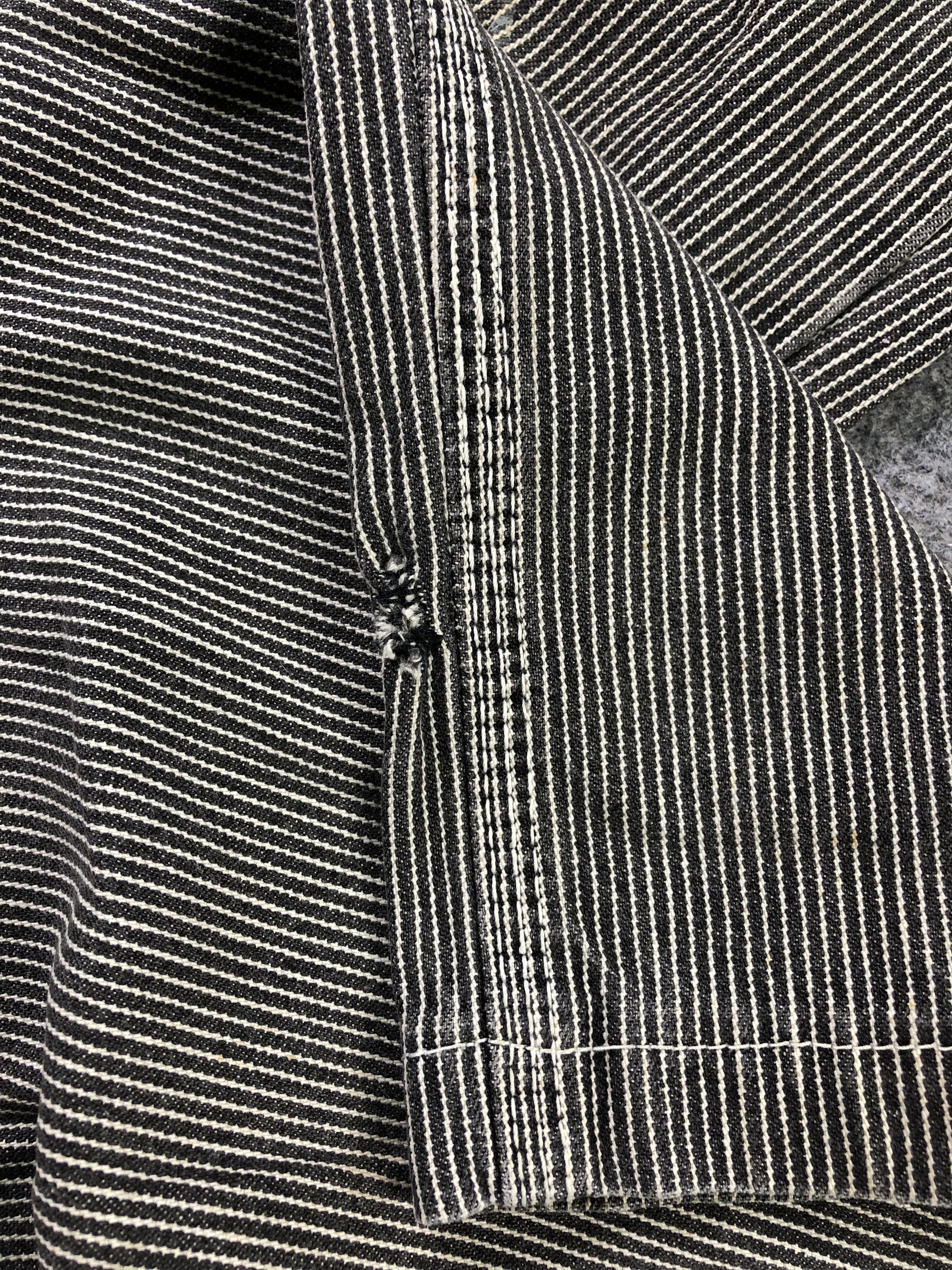 Japanese Brand Dog Man Hickory Striped Cargo Pants Size US 30 / EU 46 - 10 Thumbnail