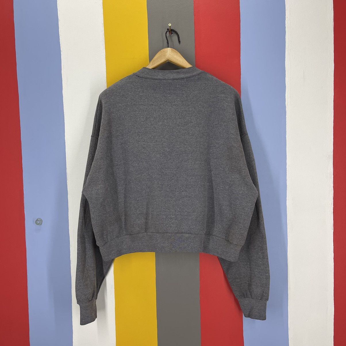 Lee 90s Vintage CHICAGO CUBS BASEBALL Crop Sweatshirt #1258/AR Size XL / US 12-14 / IT 48-50 - 11 Thumbnail