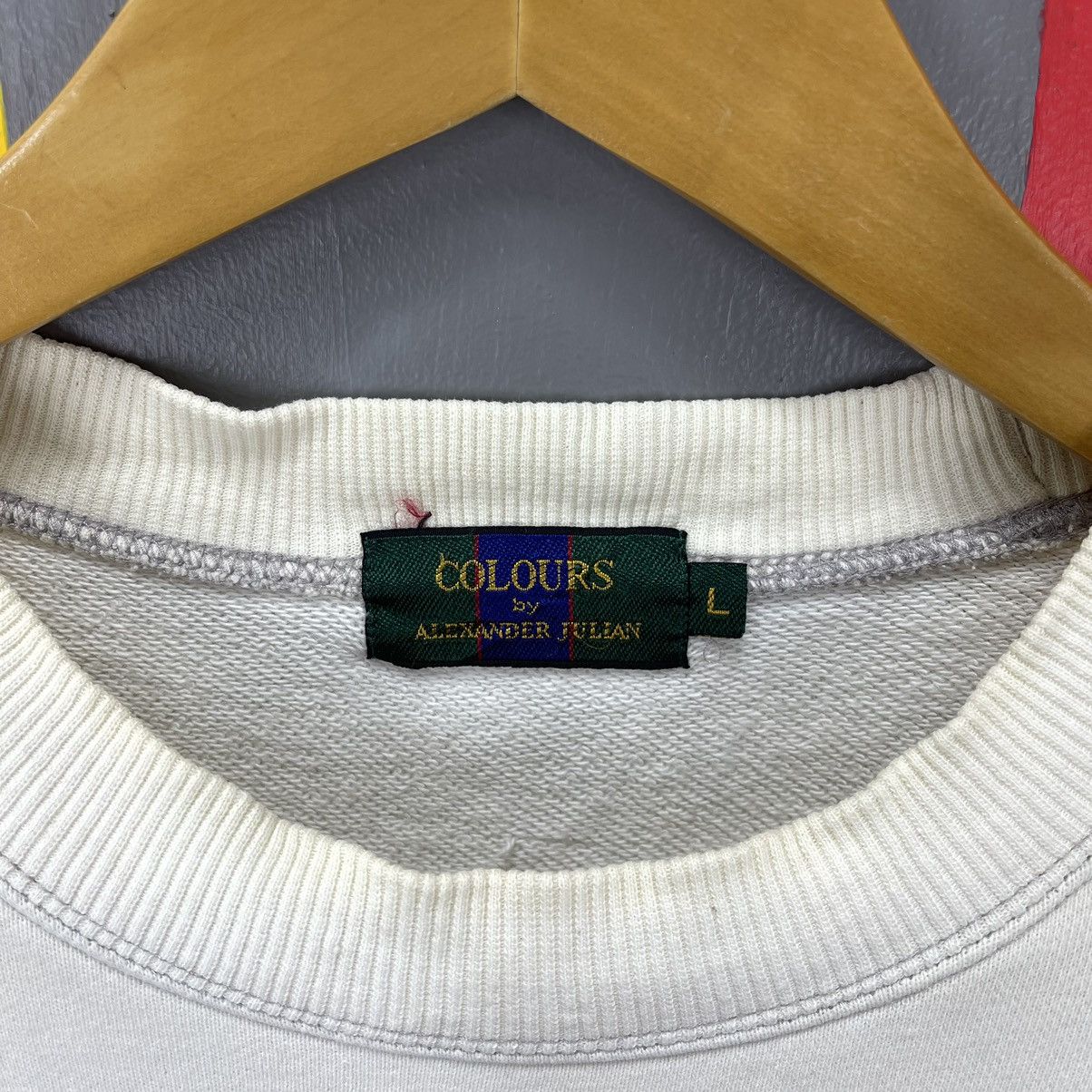 Alexander Julian COLOURS by ALEXANDER JULIAN Crew Neck Sweatshirt #1259/AR Size US L / EU 52-54 / 3 - 6 Thumbnail
