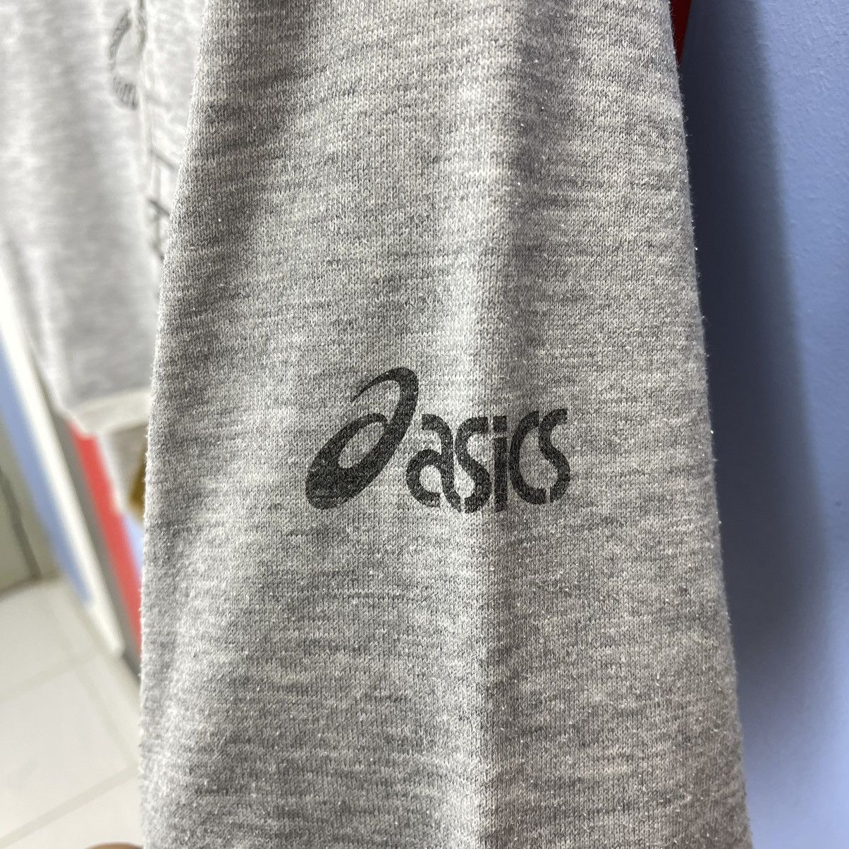 Asics 90s Vintage ASICS SAWAYAKA CUP Crop Sweatshirt #1260/AR Size L / US 10 / IT 46 - 4 Thumbnail