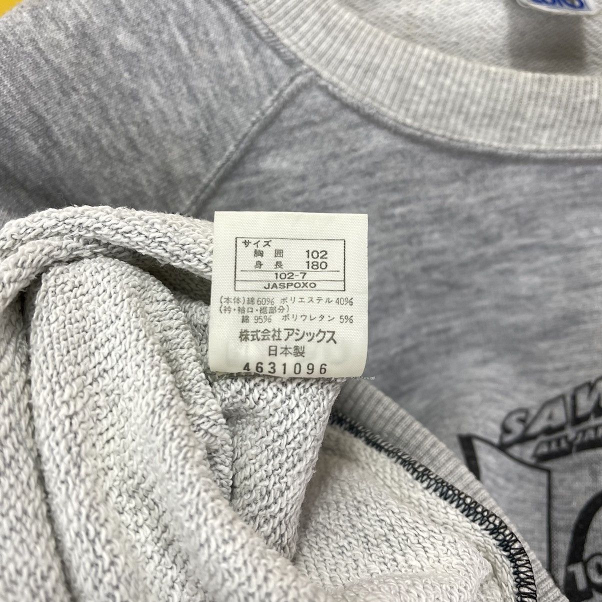 Asics 90s Vintage ASICS SAWAYAKA CUP Crop Sweatshirt #1260/AR Size L / US 10 / IT 46 - 7 Thumbnail