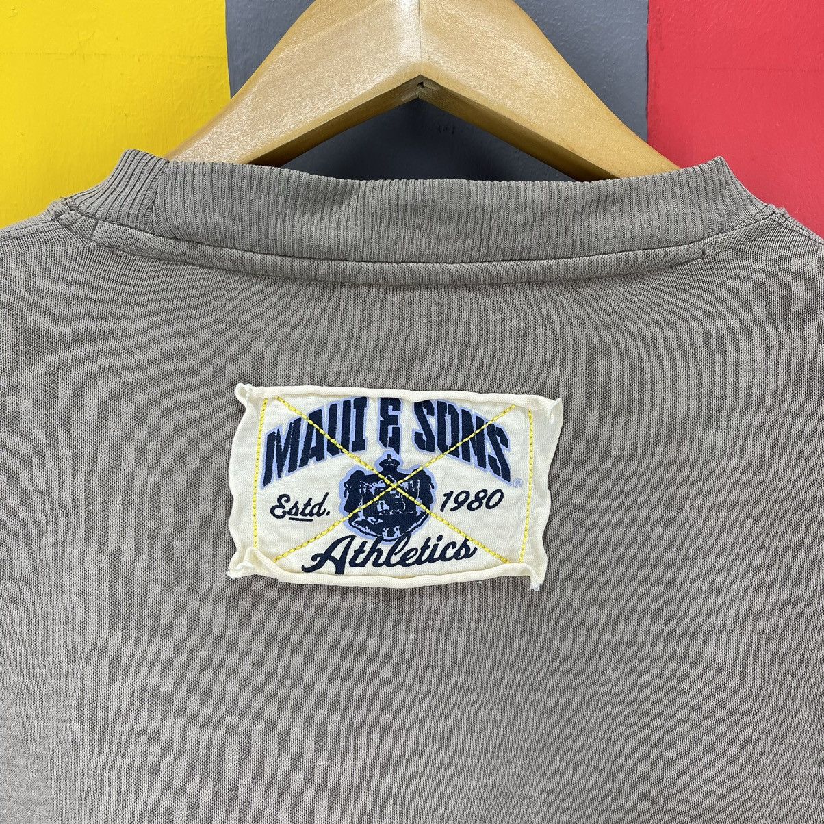 Maui and Sons MAUI & SONS Custom Crop Sweatshirt #1261/AR Size L / US 10 / IT 46 - 9 Thumbnail