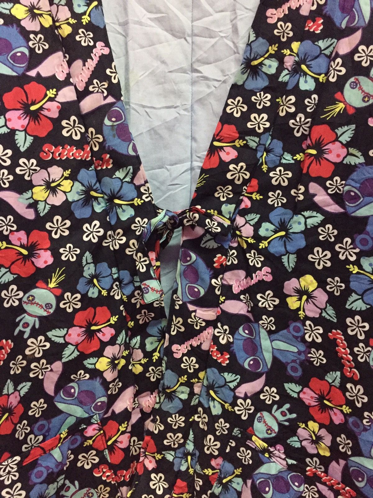 Disney Vintage 90’s Lilo & Stitch Fullprints Kimono Size L Size 38L - 3 Thumbnail