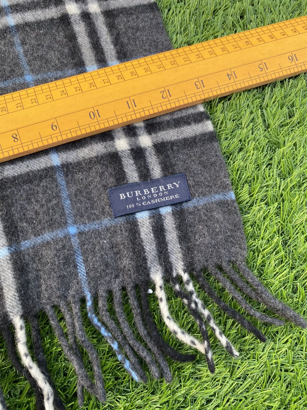 Burberry Vintage Burberry Cashmere Nova Check Size ONE SIZE - 5 Thumbnail