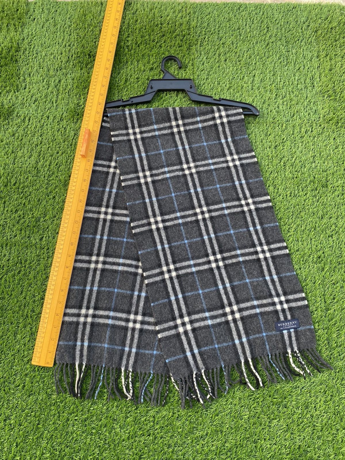 Burberry Vintage Burberry Cashmere Nova Check Size ONE SIZE - 3 Thumbnail